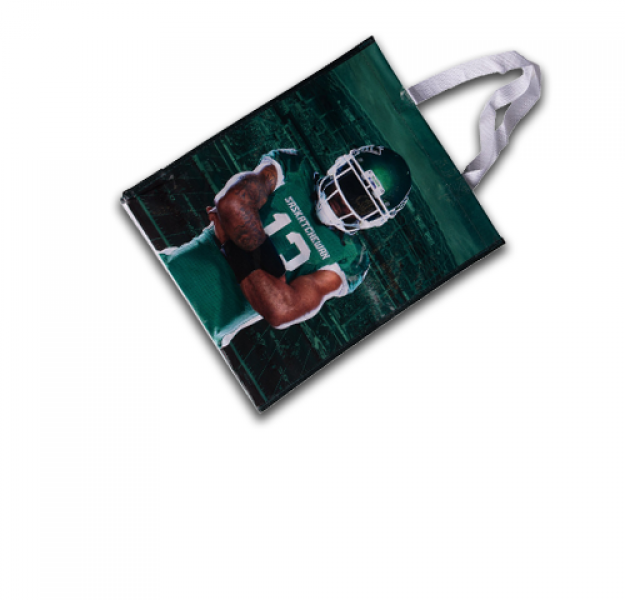 Reusable Player Shopping Bag 13" x 16"