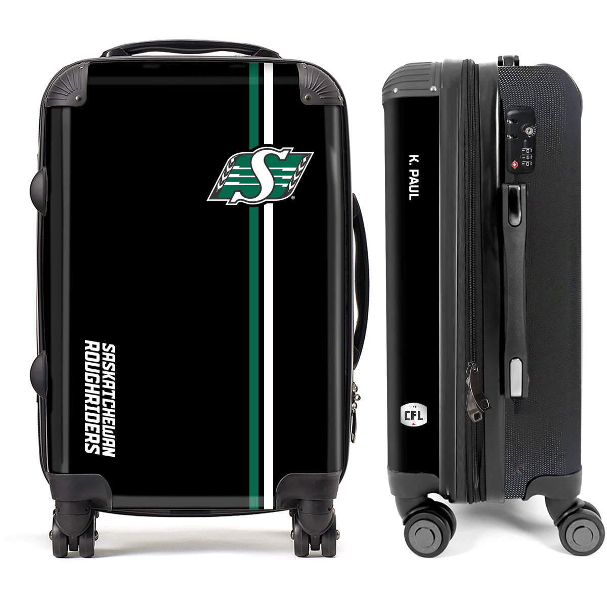 #6 Team Stripes Luggage