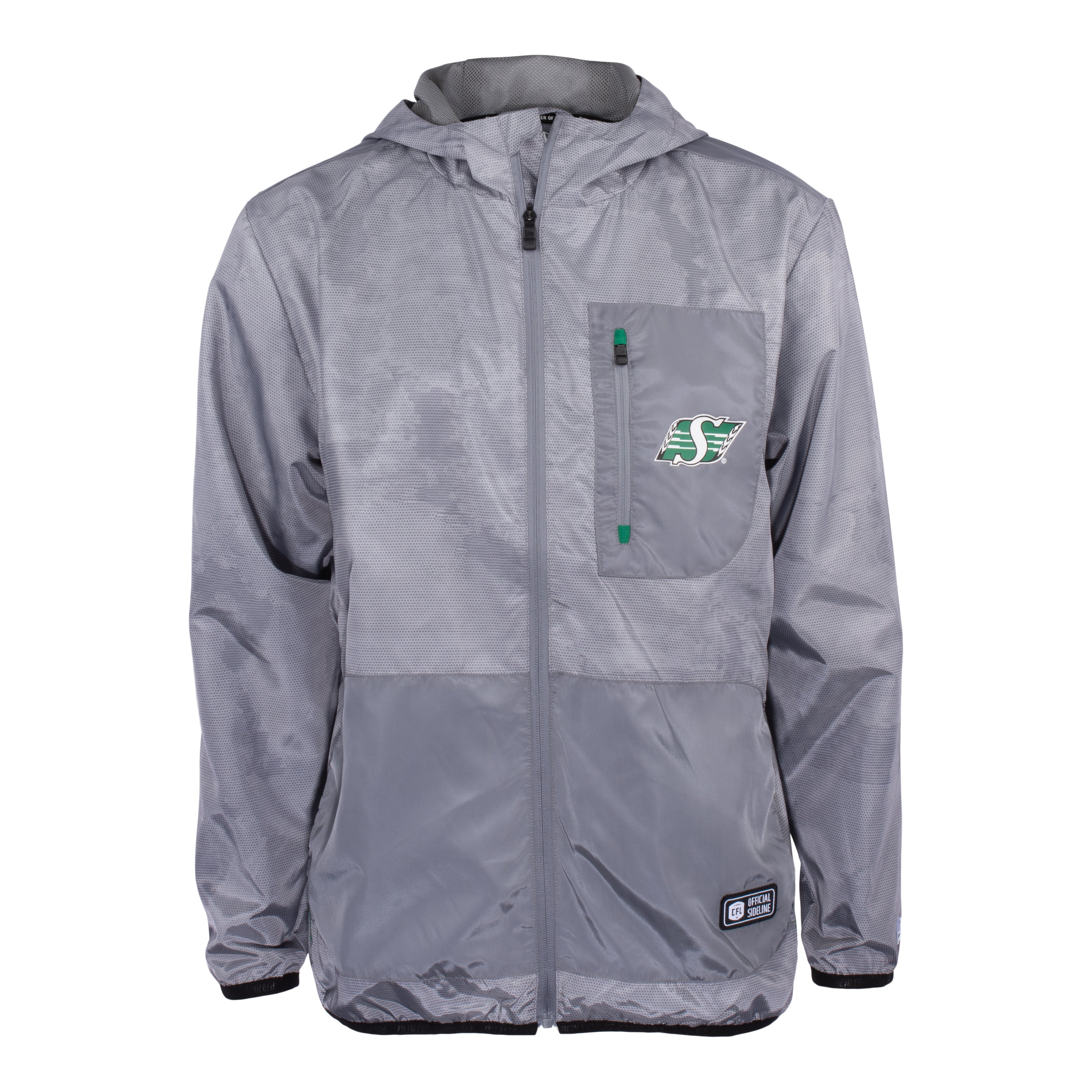 Sideline Grey Arid Performance Wind Breaker