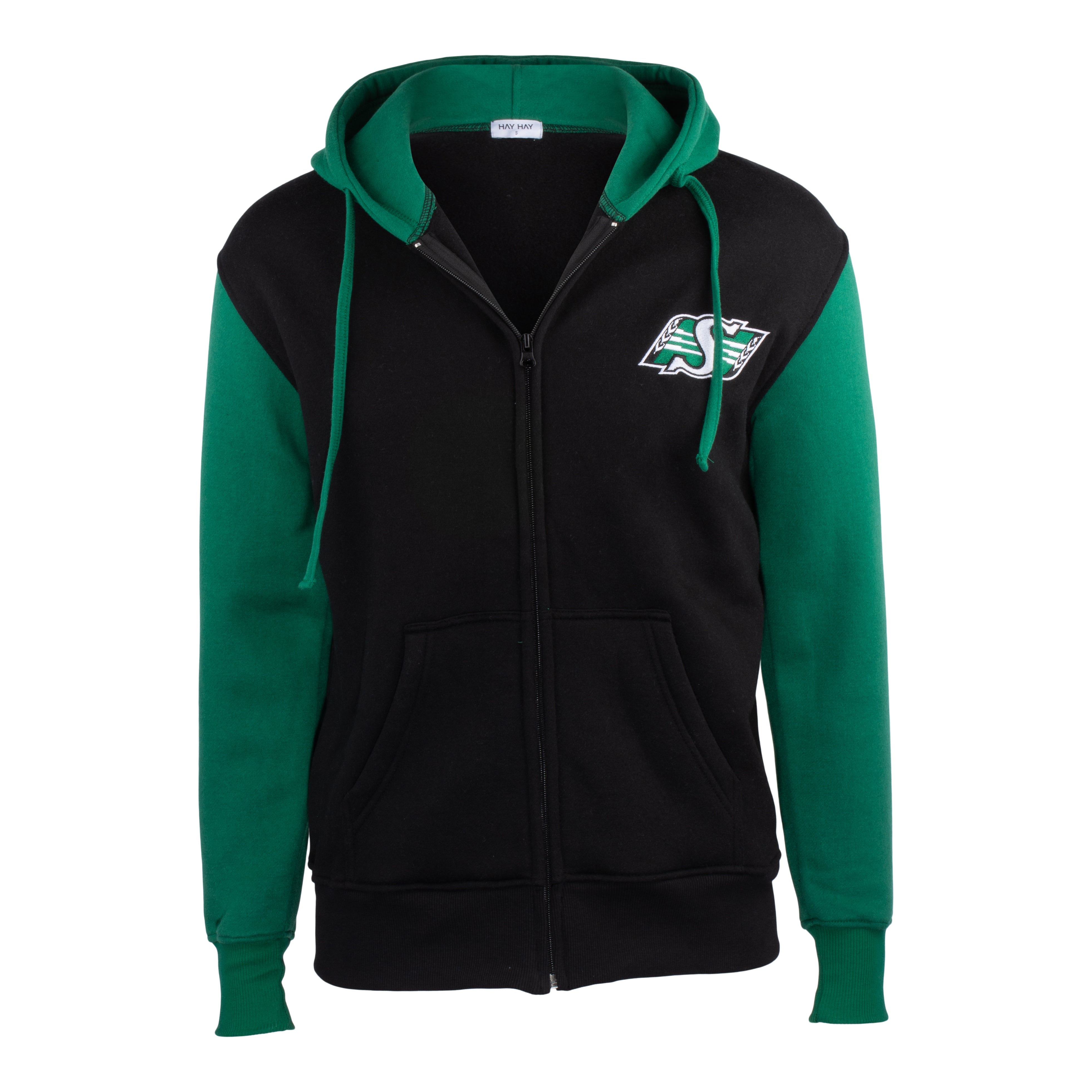 Two Colour Full Zip Hoodie