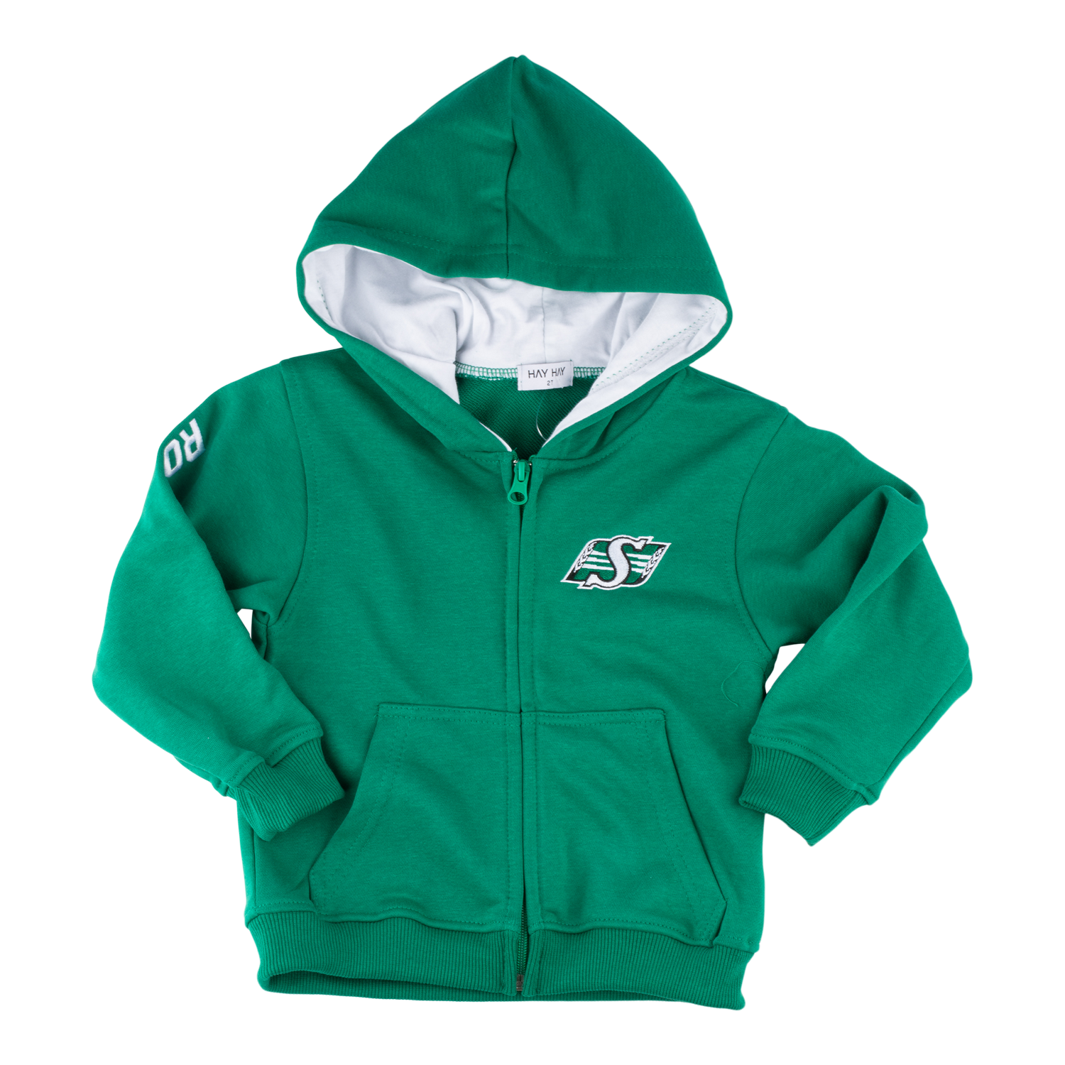 Toddler Embroidered Full Zip Hoodie
