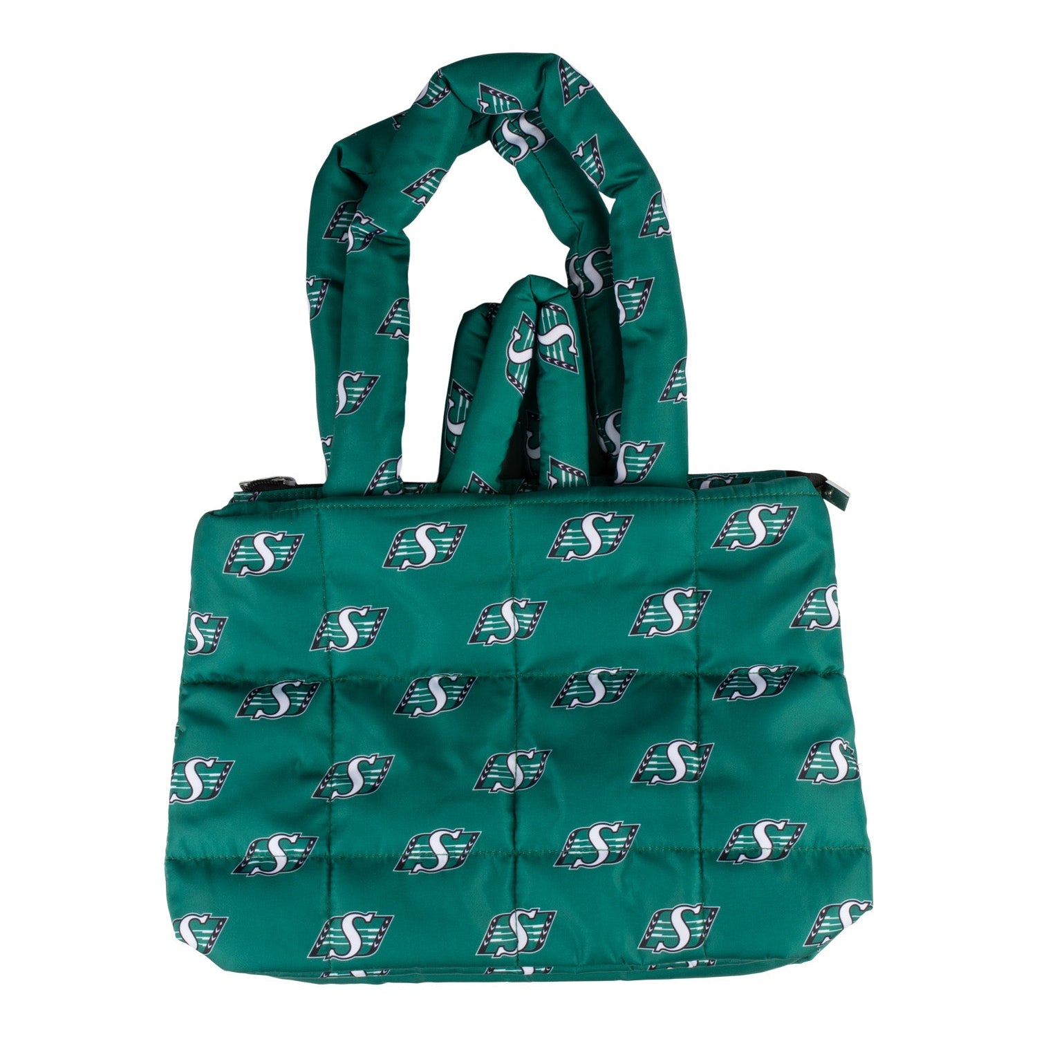Repeat Logo Mini Puffy Tote Bag