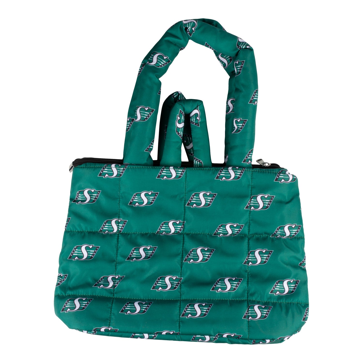 Repeat Logo Mini Puffy Tote Bag