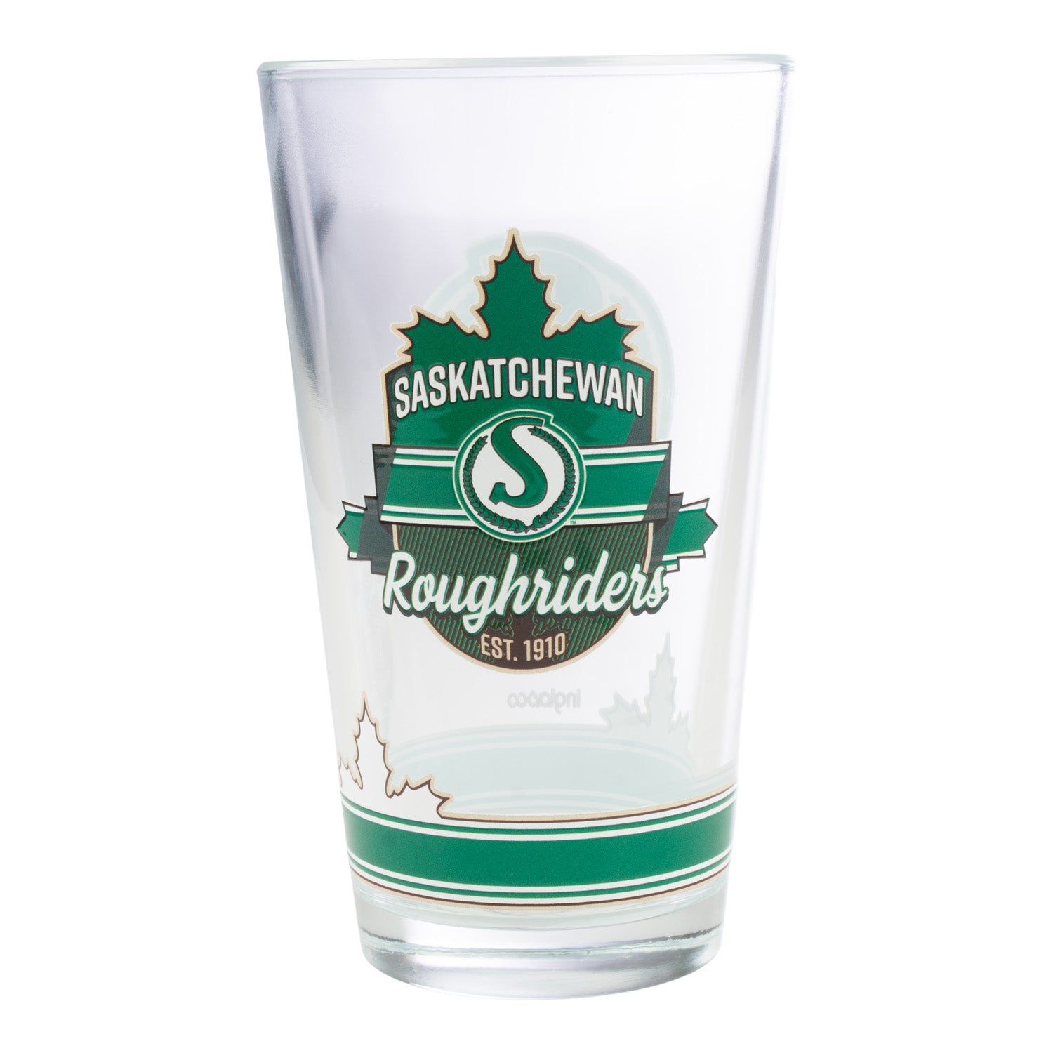 16oz Turf Traditions Mixing Glass Maple Leaf