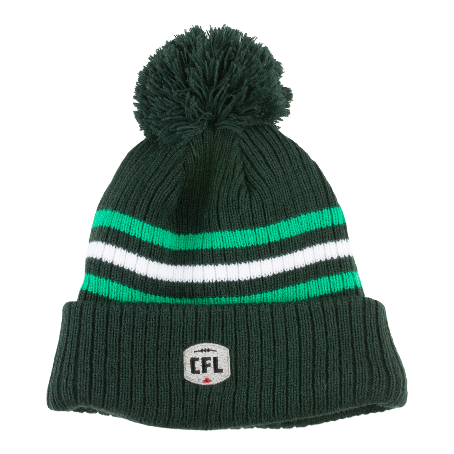 Sideline Obsidian Dart Cuff Pom Knit