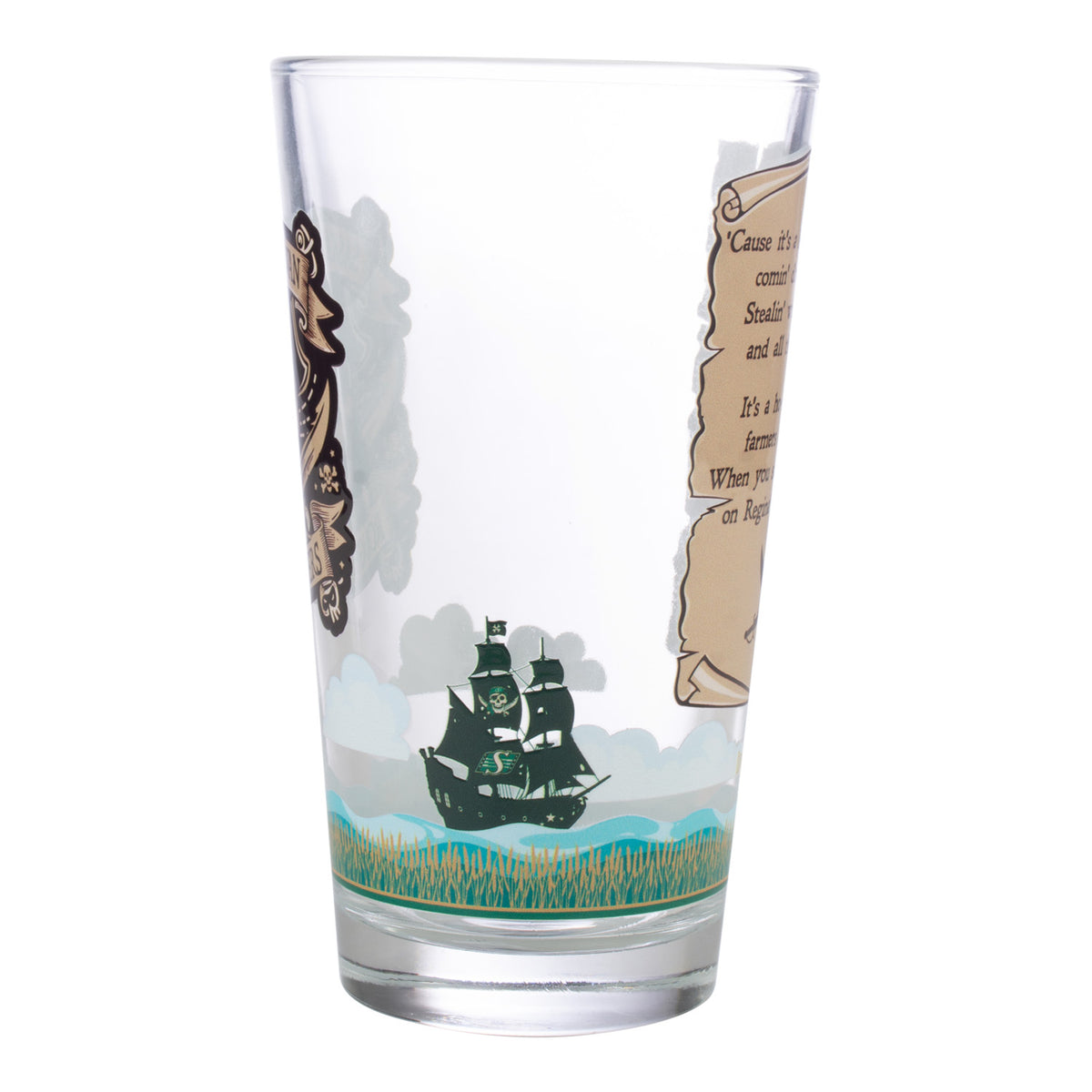 16oz Pirate Mixing Glass