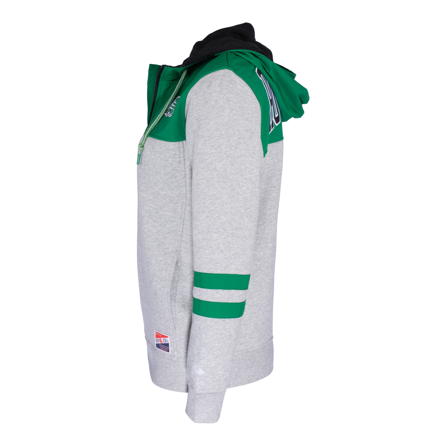 Ladies Throwback Fleece Nylon Hoodie