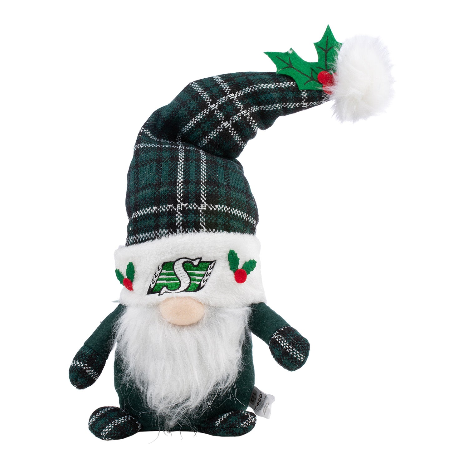 18" Plaid Gnome