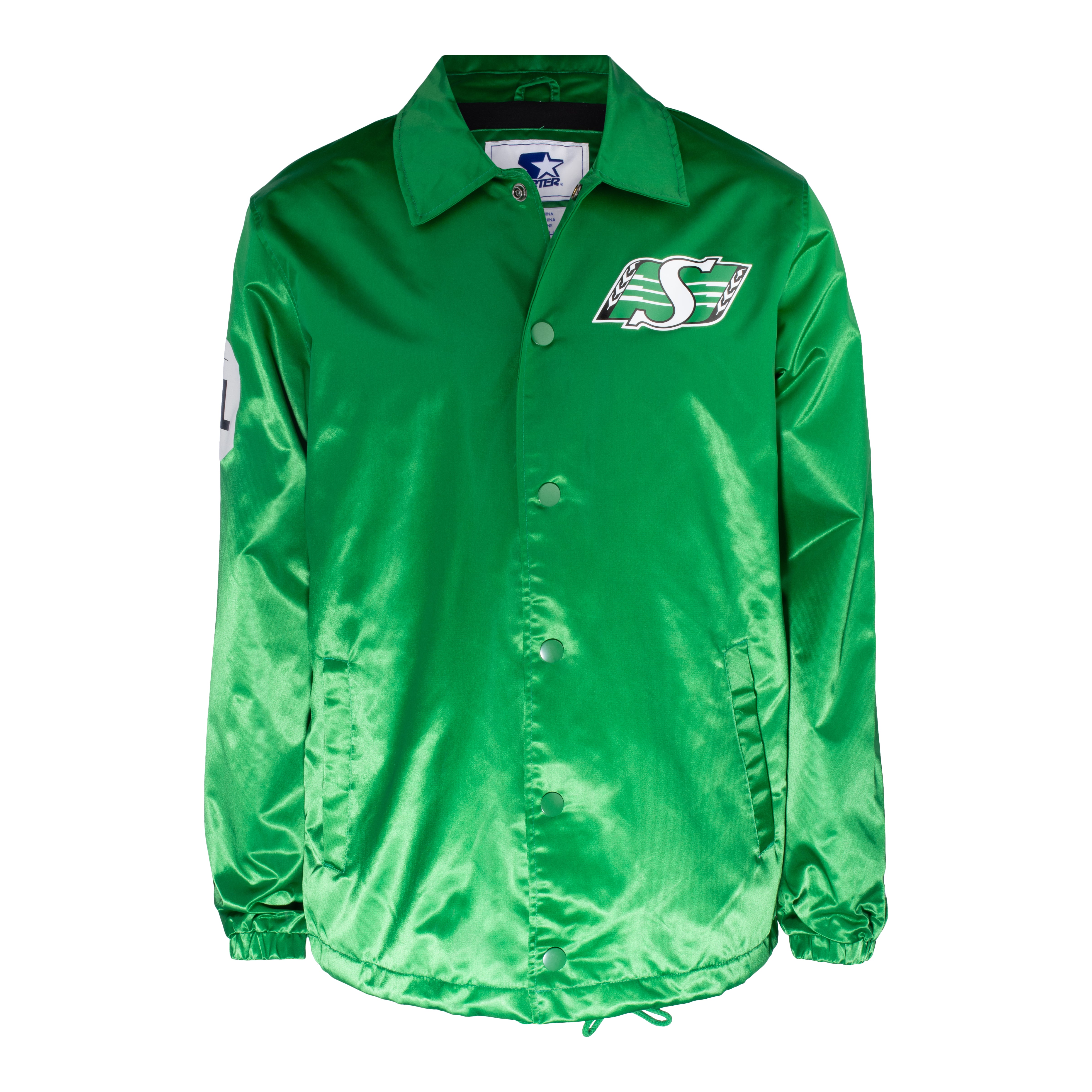 Sideline Option Route Coaches Jacket Green