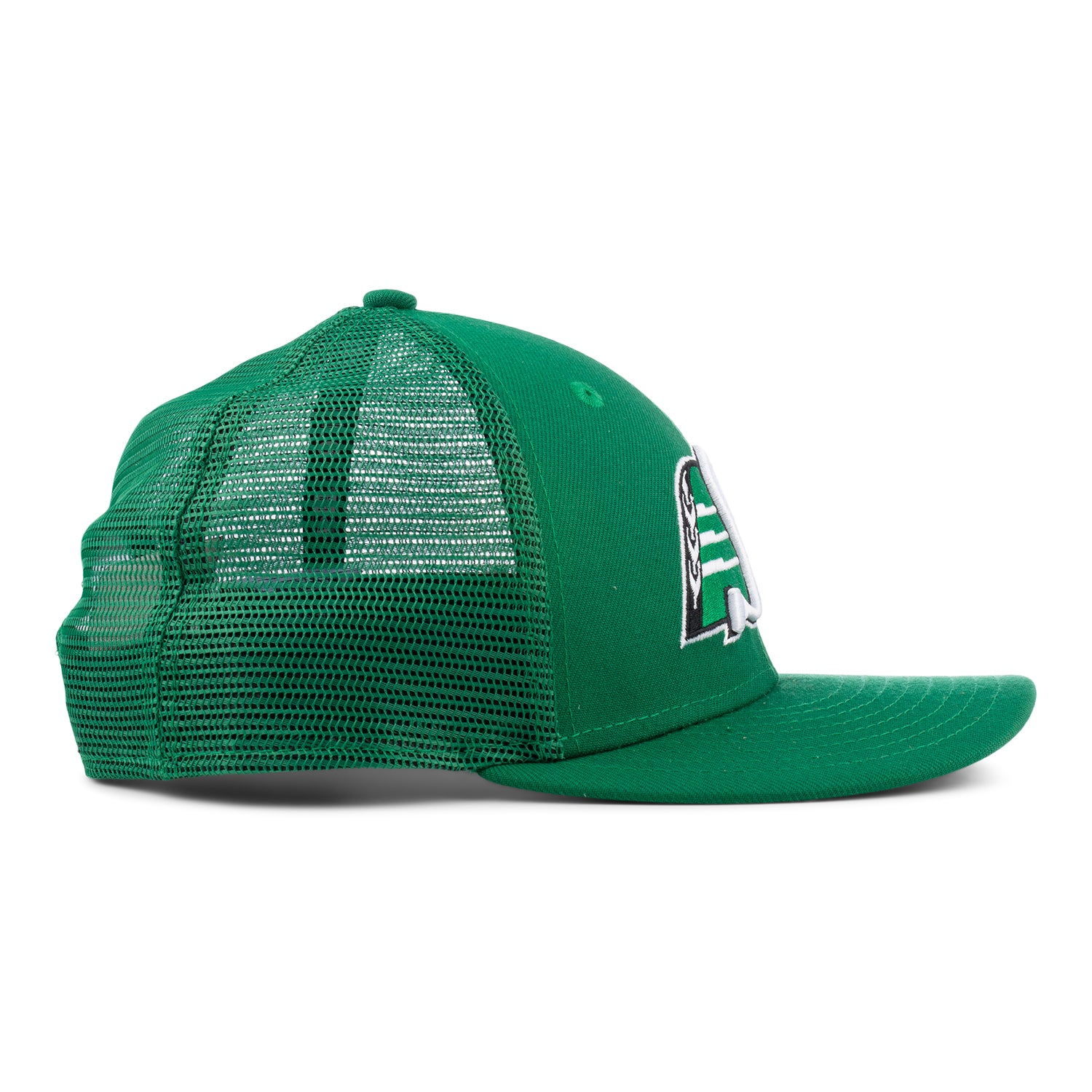 Low Profile Trucker Cap Green