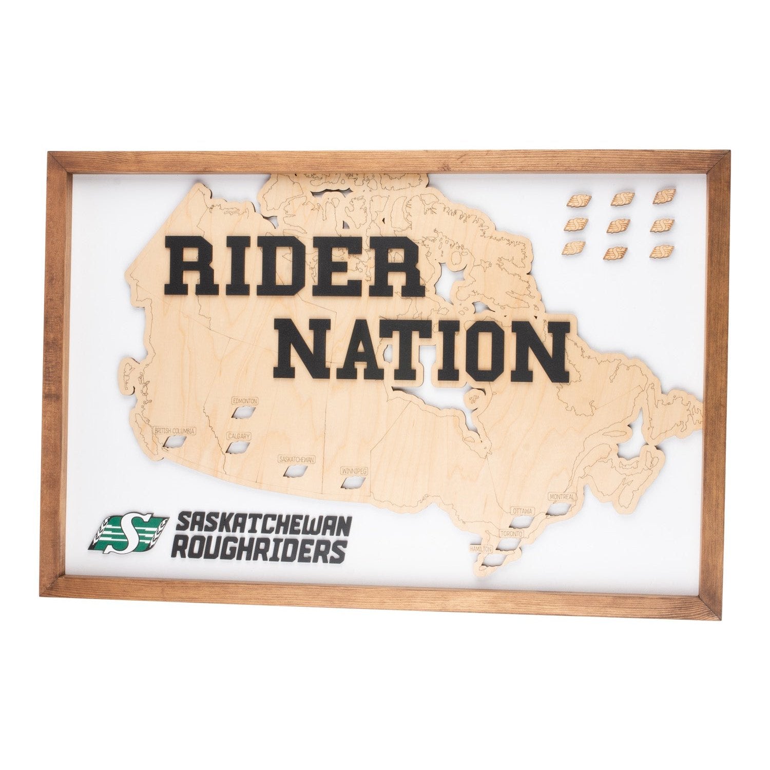 Rider Nation Map Sign
