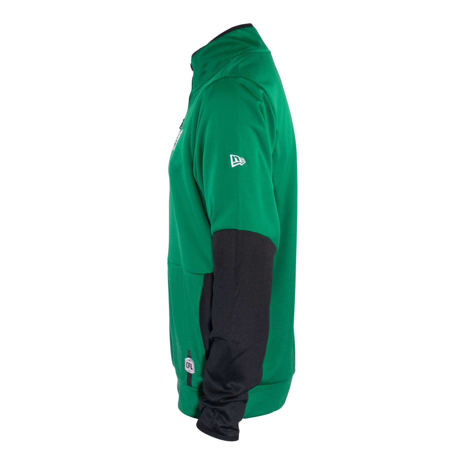 Sideline Pump Fleece 1/4 Zip Pullover Green
