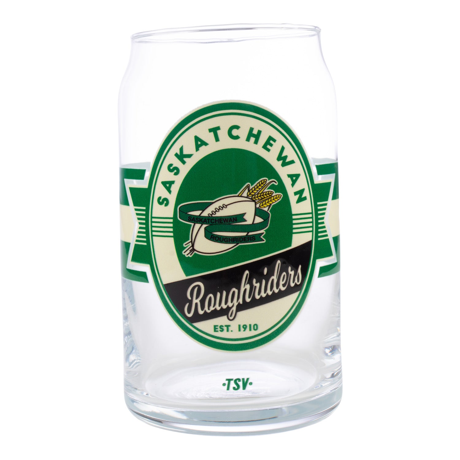 16oz Wheat Sheaf Can Glass