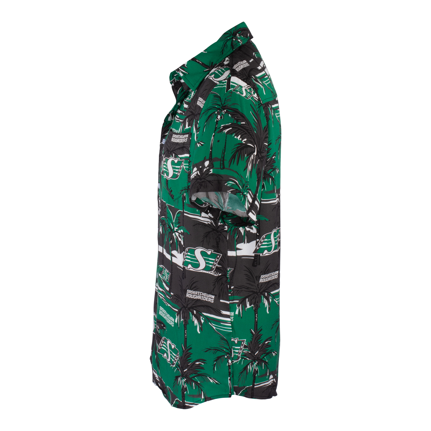 Palm Tree Floral Button Up Shirt