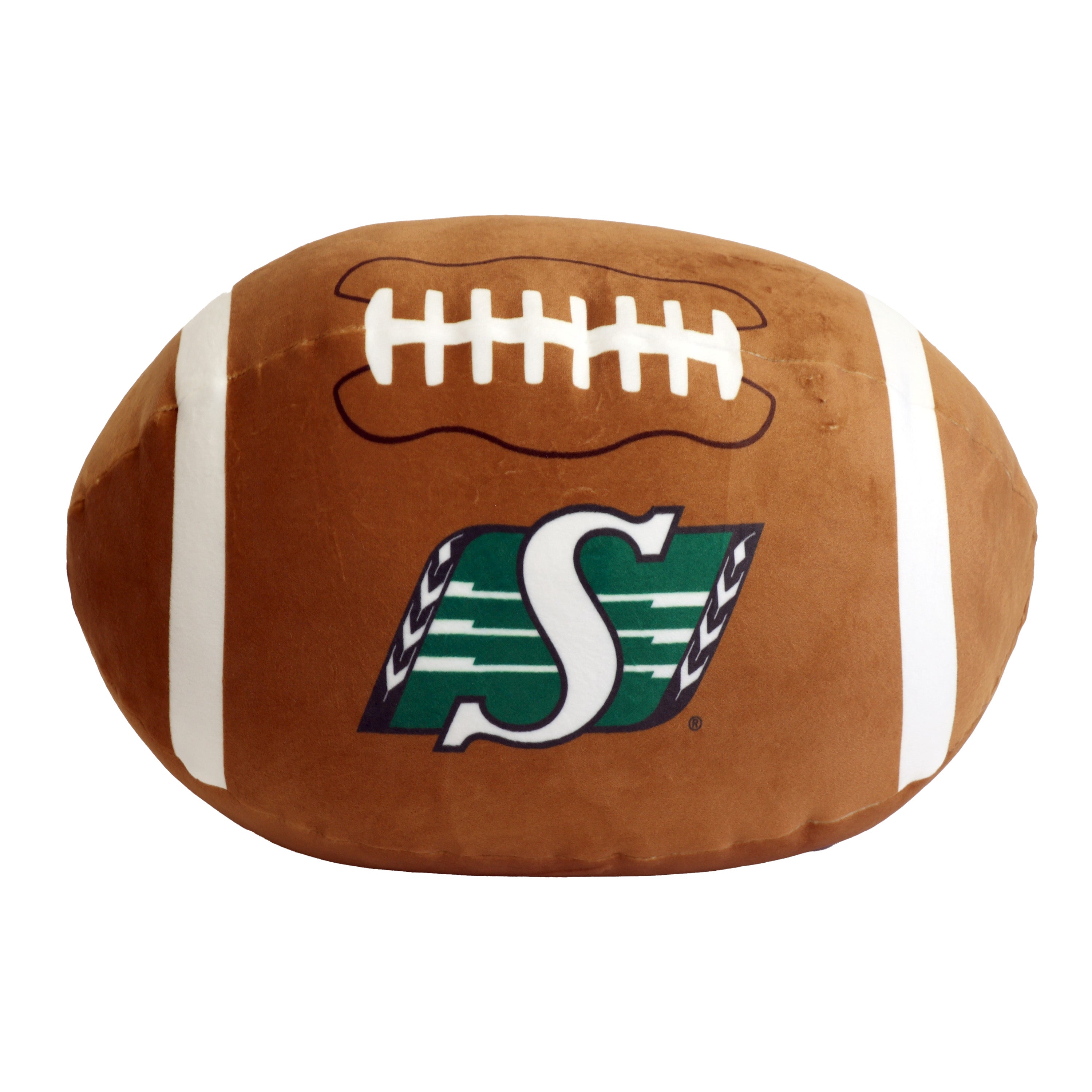 Football Shaped Fan Pillow 14"