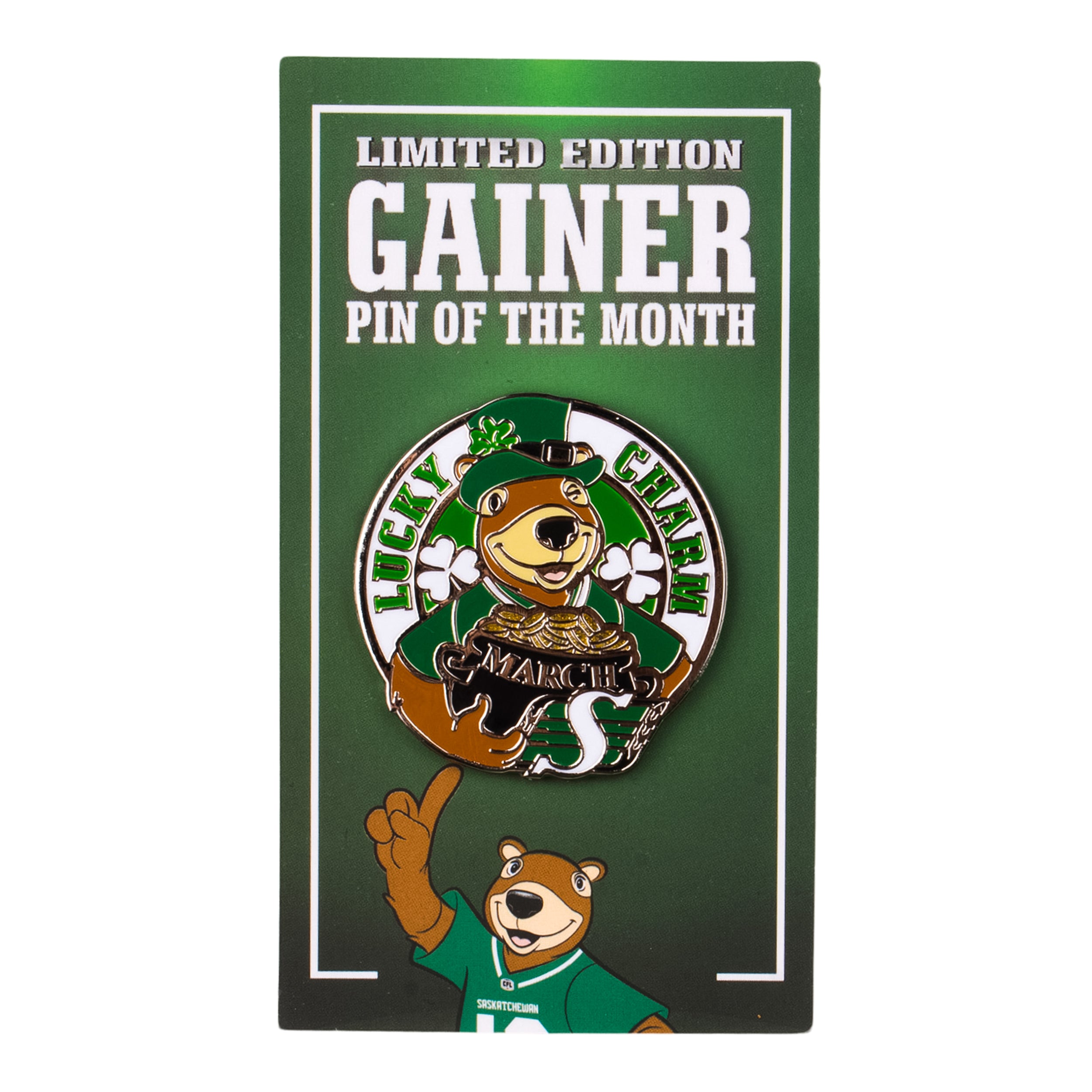 Gainer of the Month Pin - March