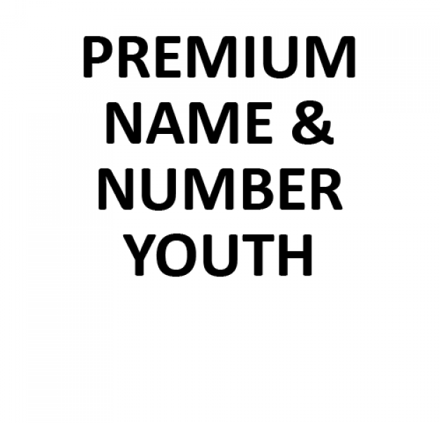 Premium Pressed Name & Number - Youth