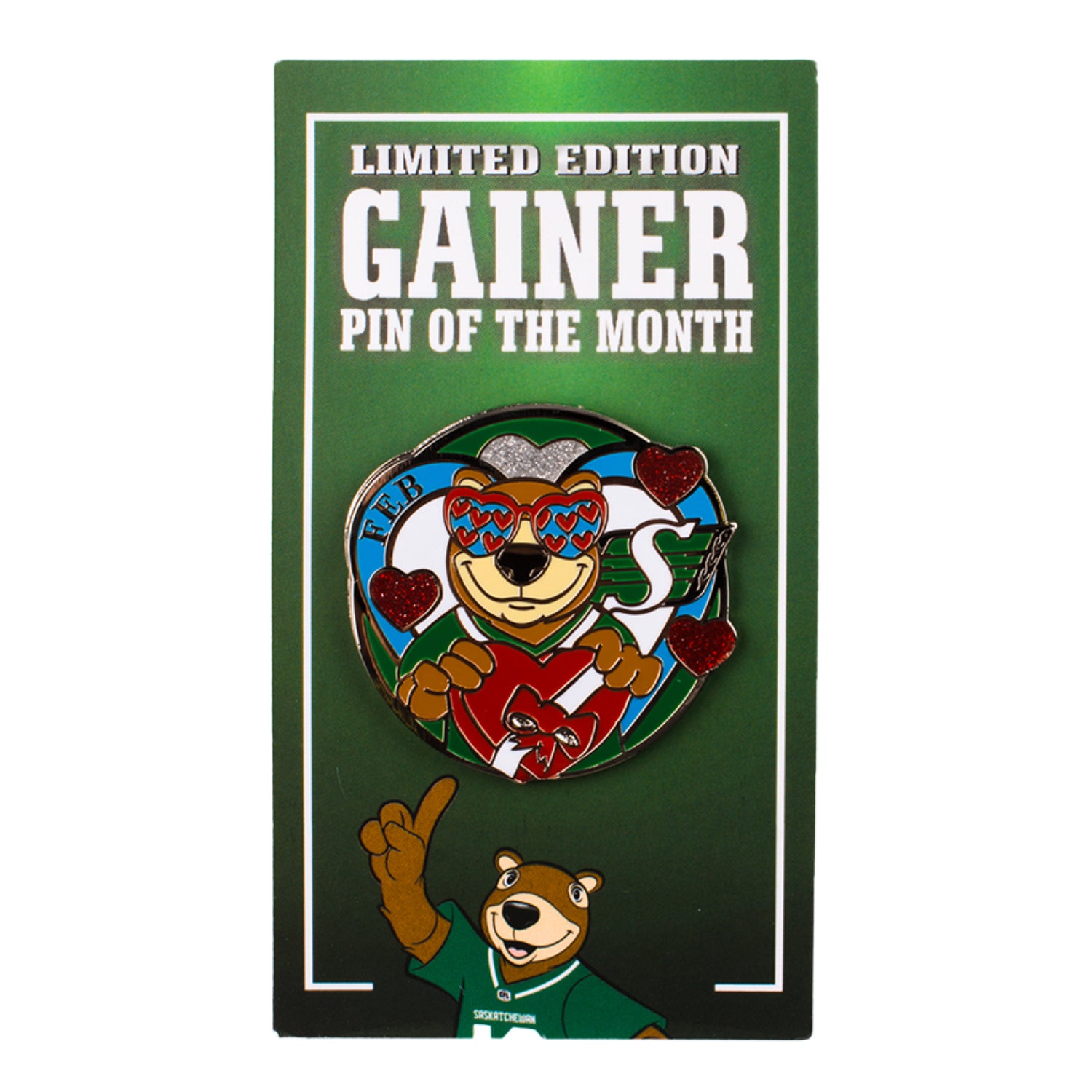 Gainer of the Month Pin - February