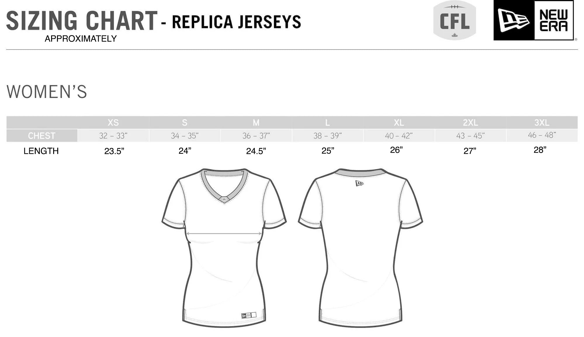 Ladies New Era Away Jersey