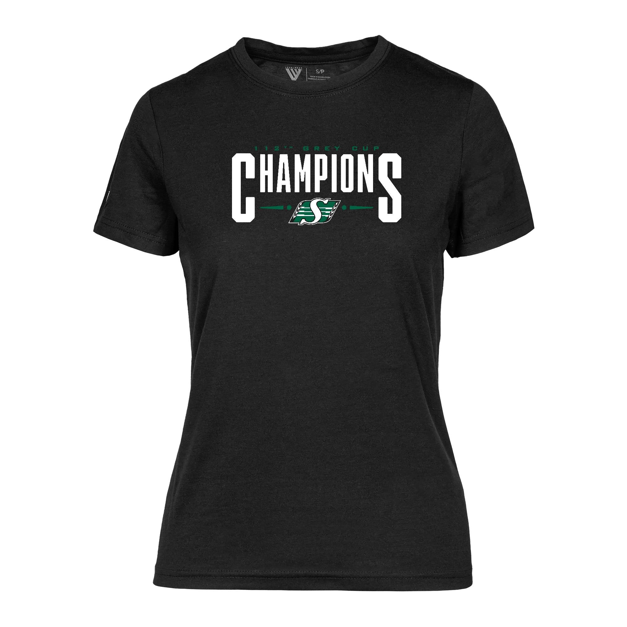 Women's 112 Grey Cup Champs Maddox Tee