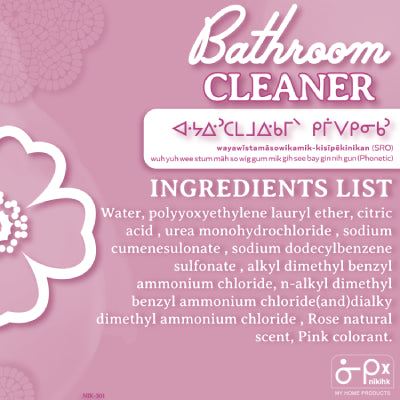 Nikihk Bathroom Cleaner Wild Rose 485ml