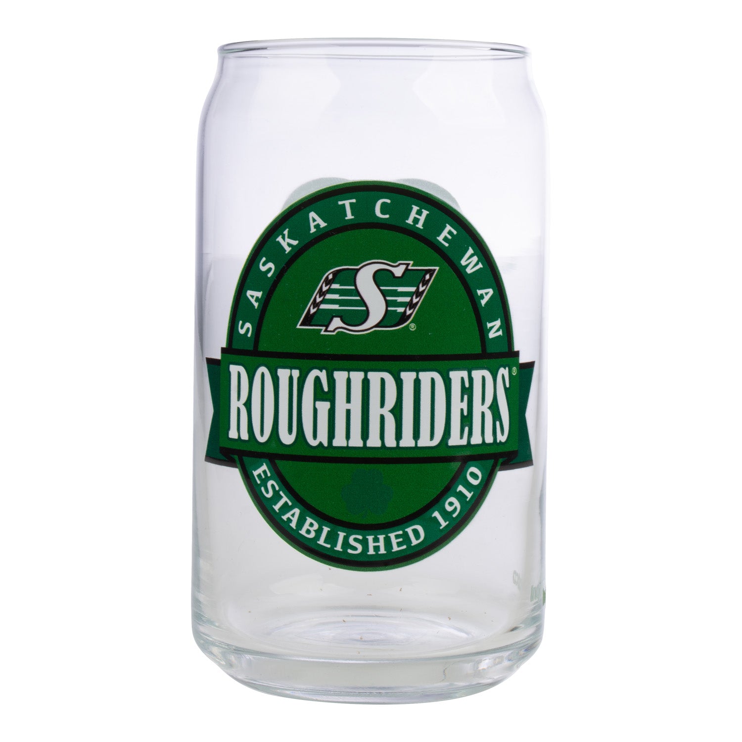 Shamrock 16oz Can Glass