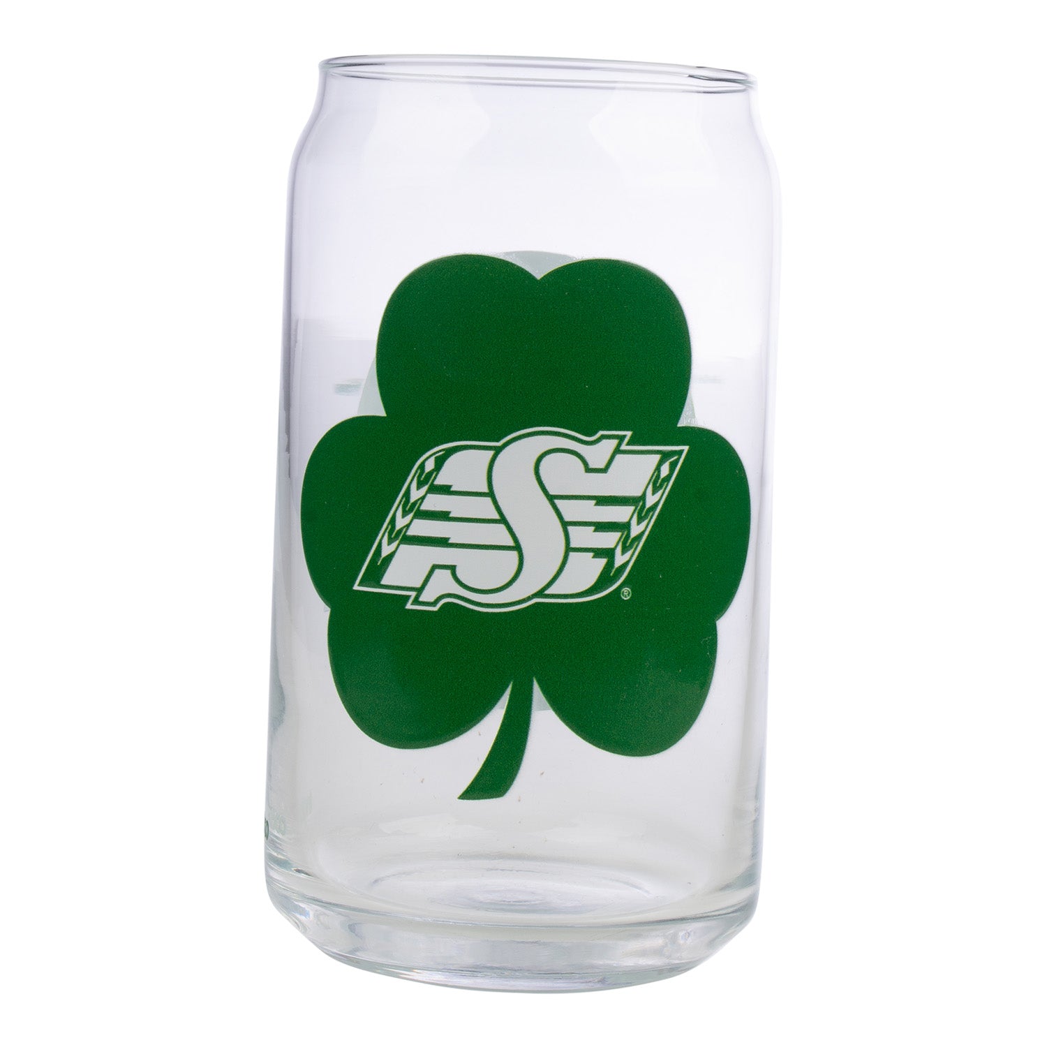 Shamrock 16oz Can Glass