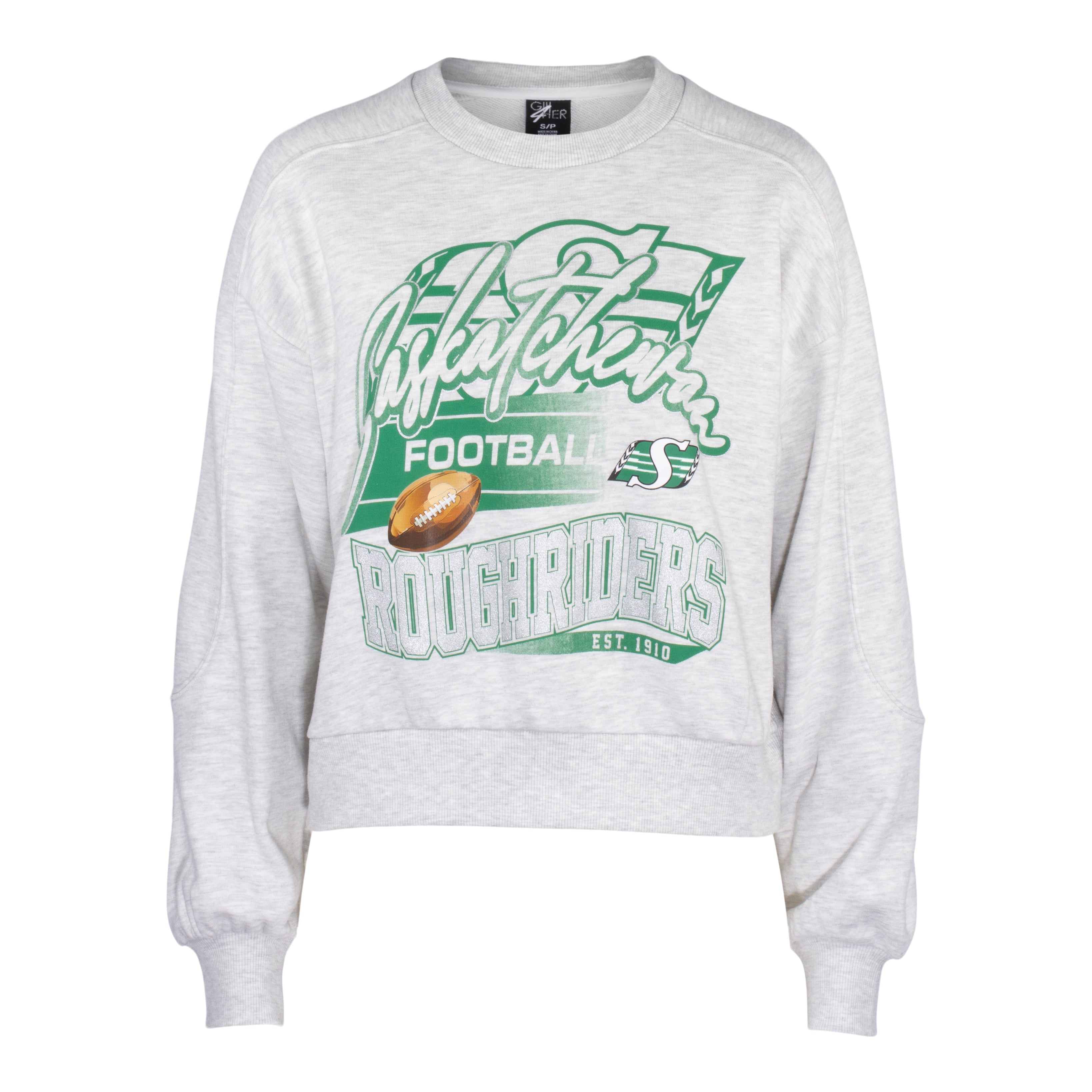 Women's Tackle Fashion Cropped Sweatshirt