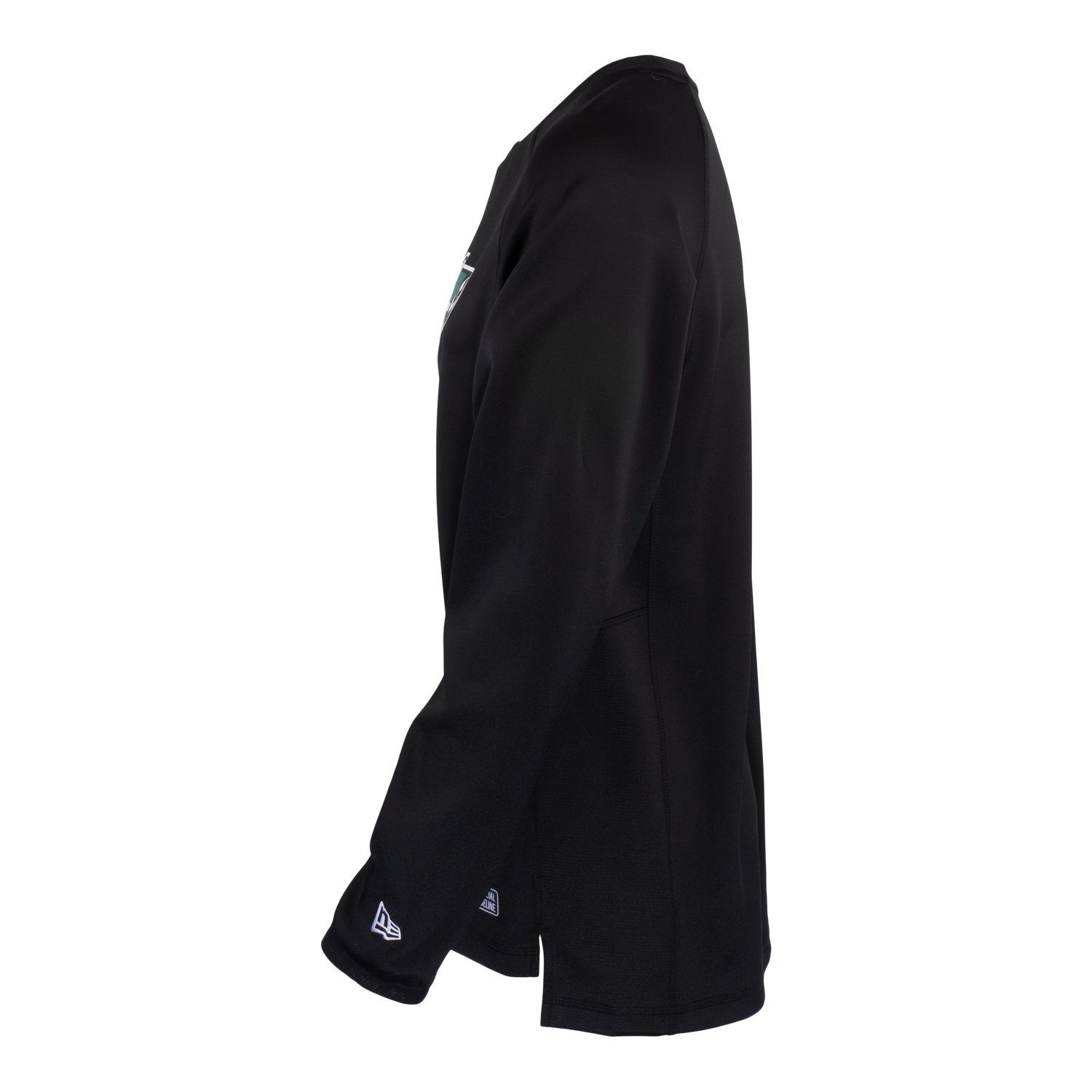 Sideline Black Keen Performance Crewneck