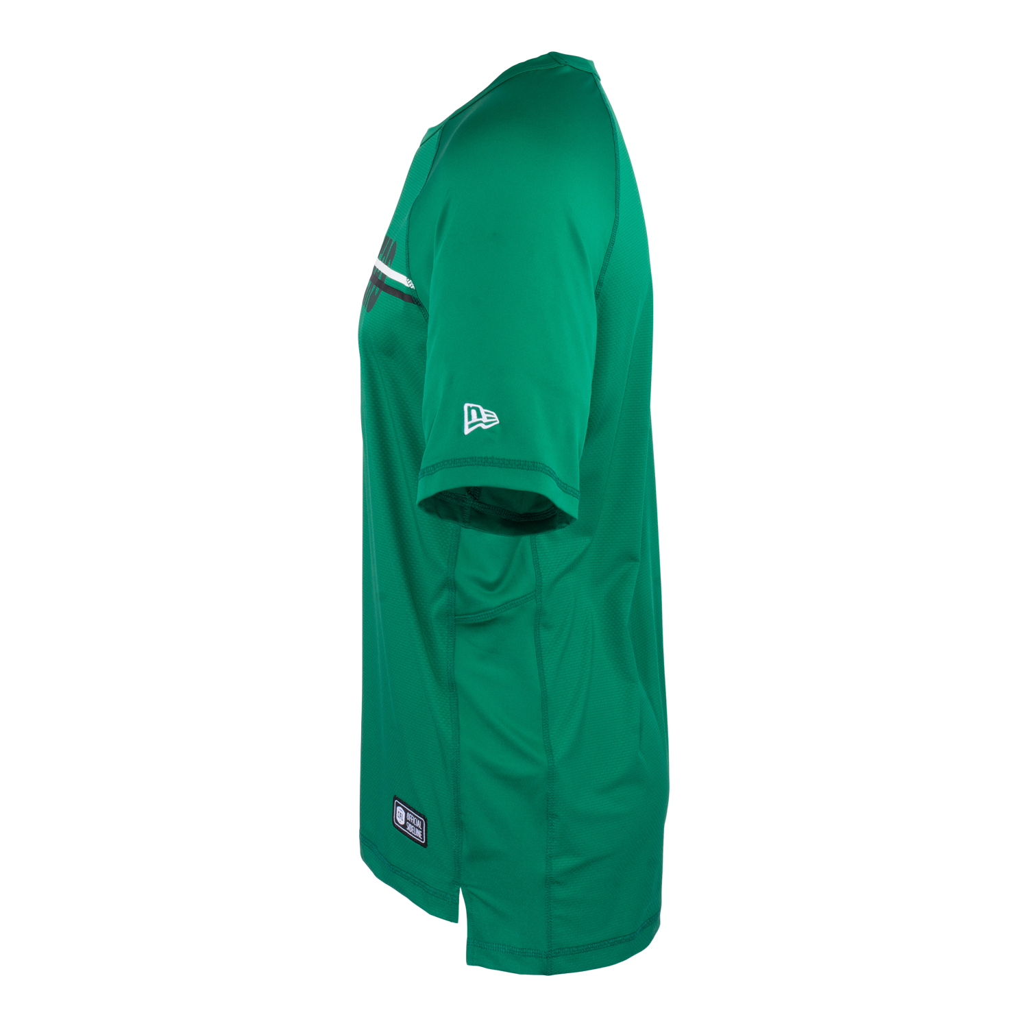Sideline Green Texter Performance Tee