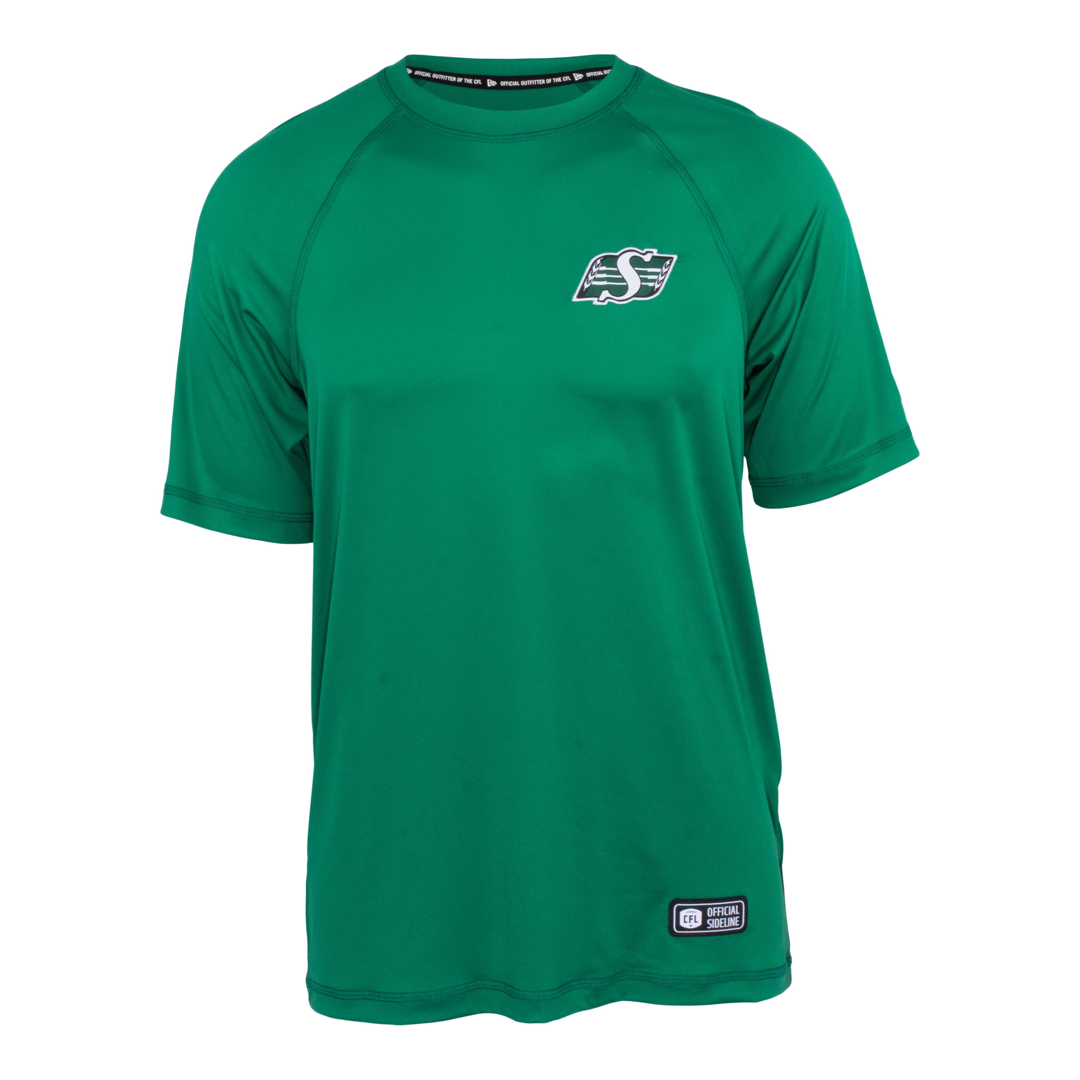 Sideline Green Cavort Performance Tee