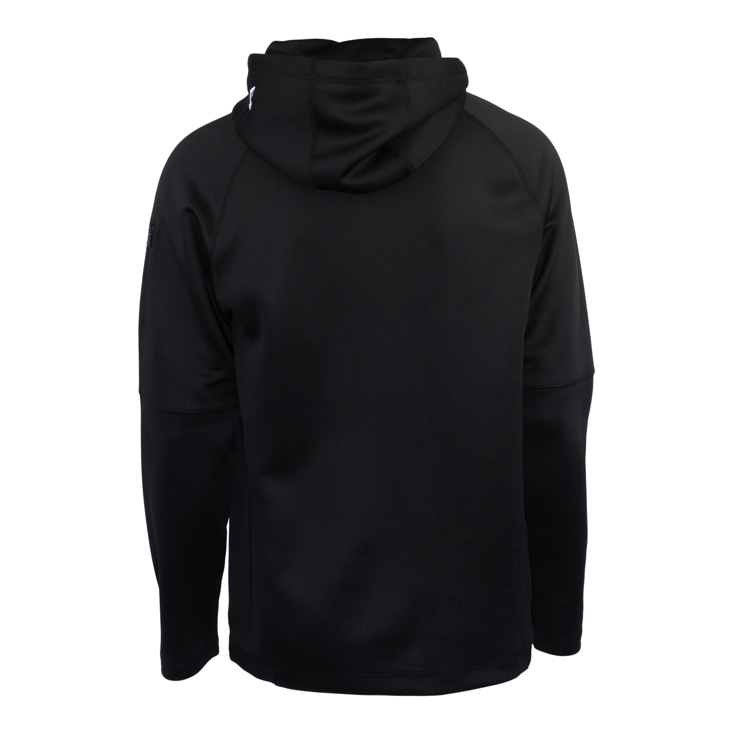 Sideline Black Metam Performance Knit Hoodie