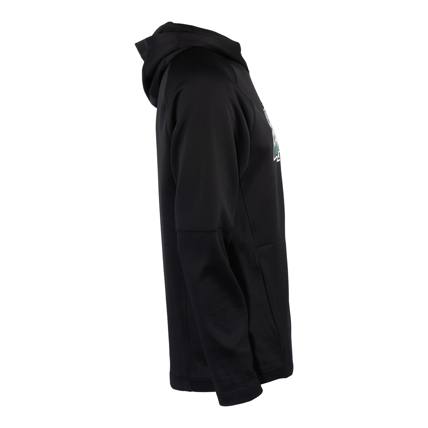 Sideline Black Metam Performance Knit Hoodie