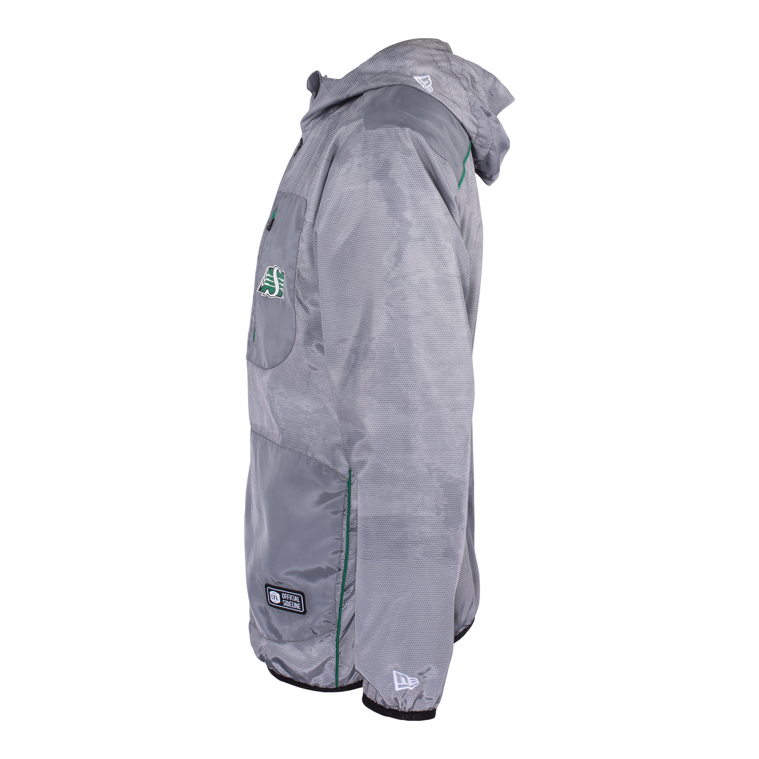 Sideline Grey Arid Performance Wind Breaker