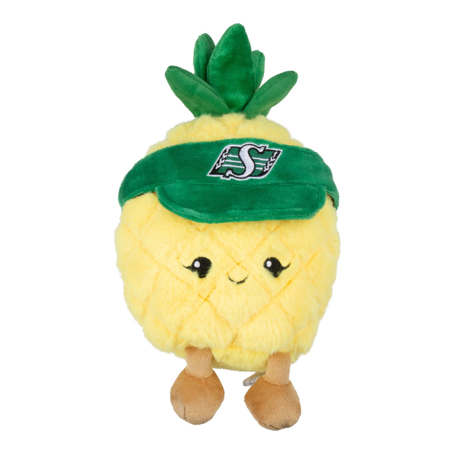 10" Plush Pineapple Wearing Visor