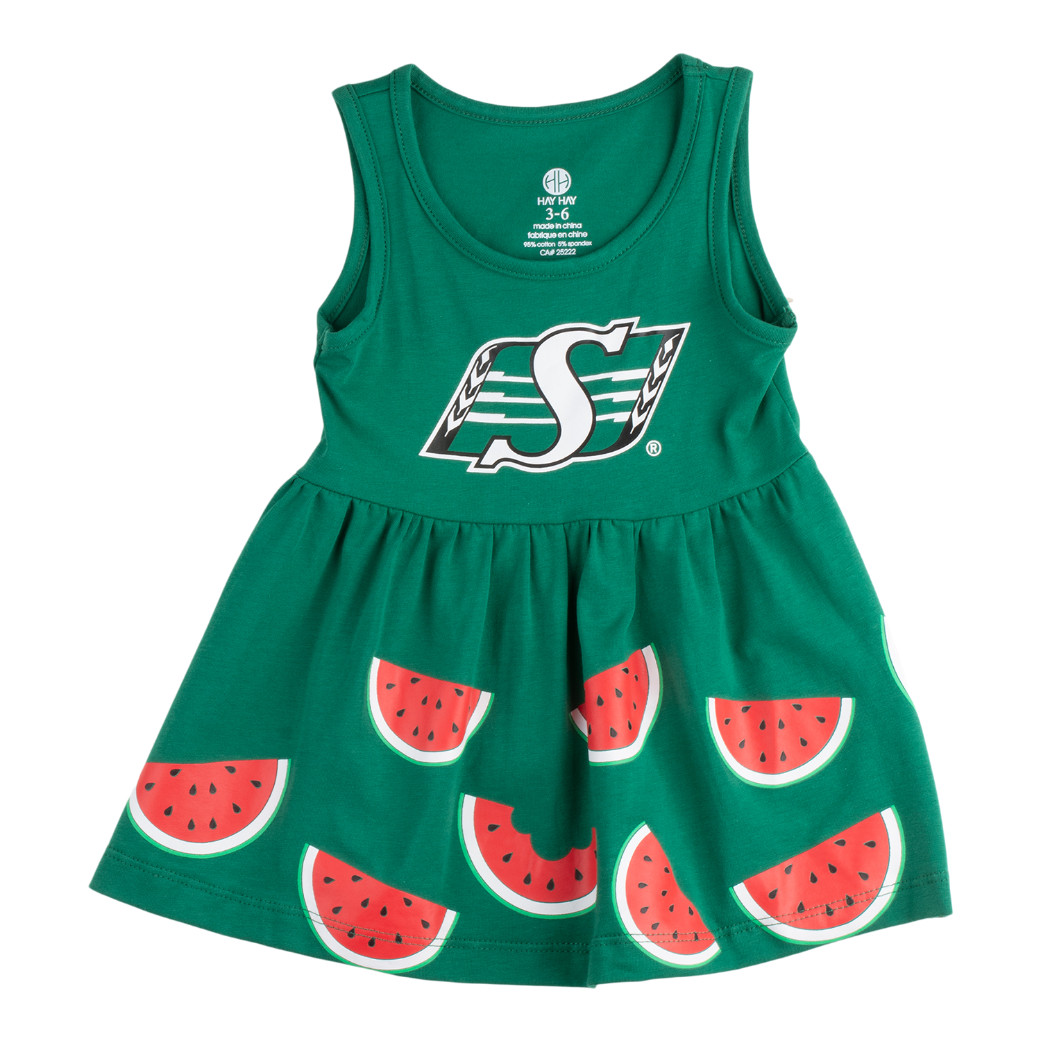 Infant Watermelon Football Dress