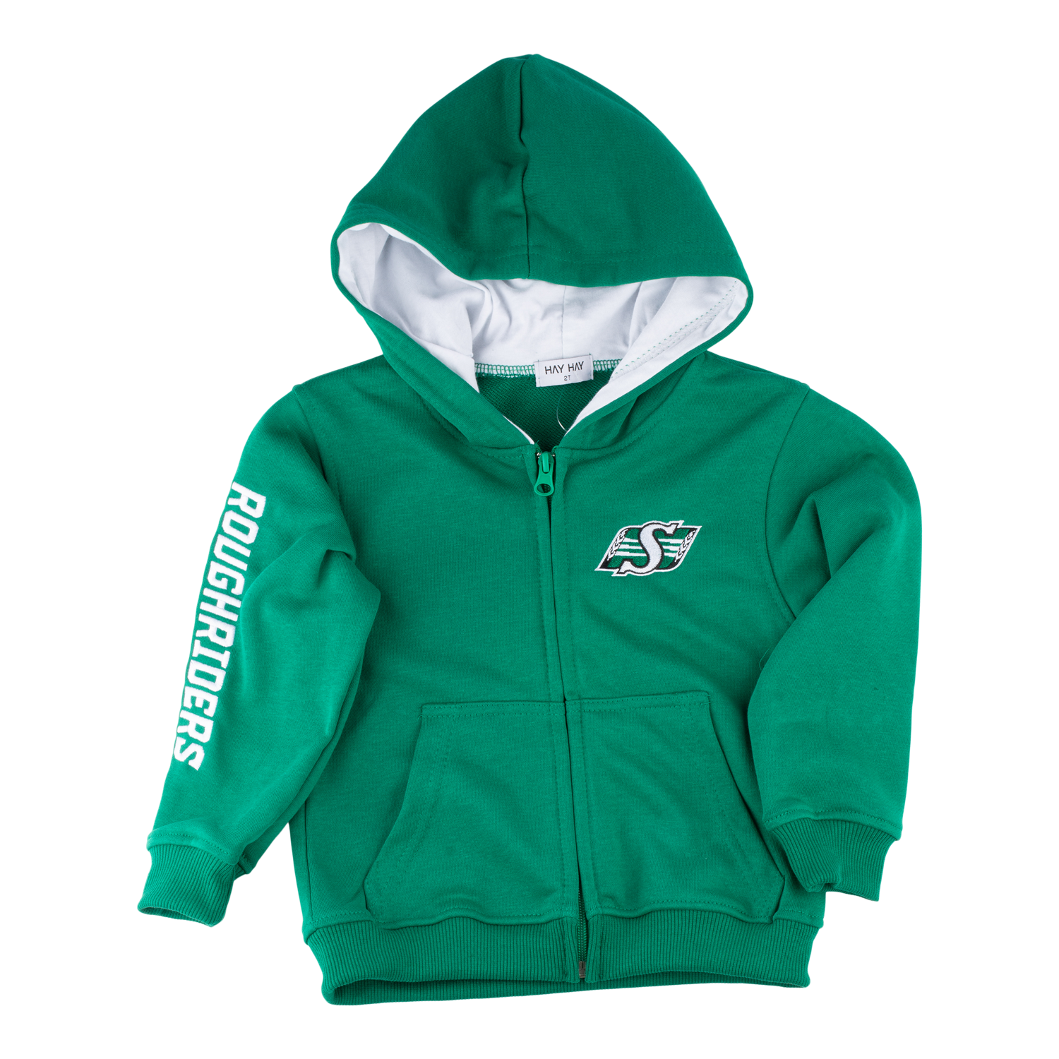 Toddler Embroidered Full Zip Hoodie