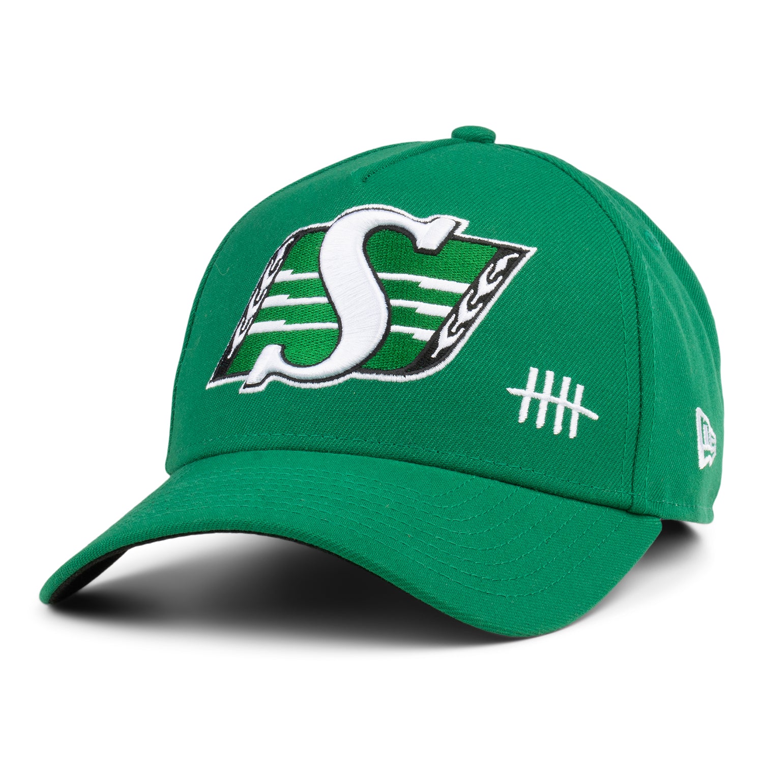 Grey Cup 5X Champs 940 A Frame Cap Green