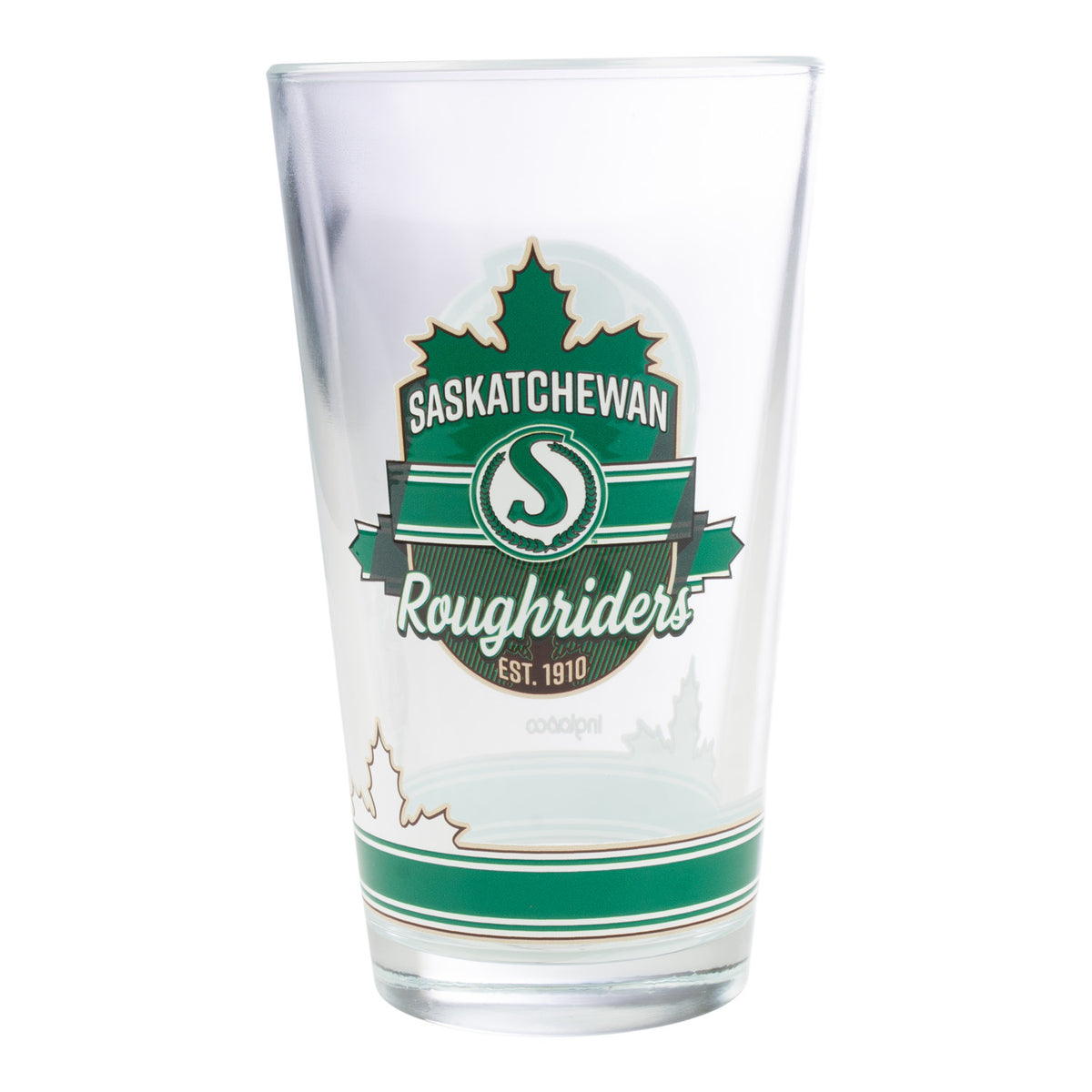 16oz Turf Traditions Mixing Glass Maple Leaf