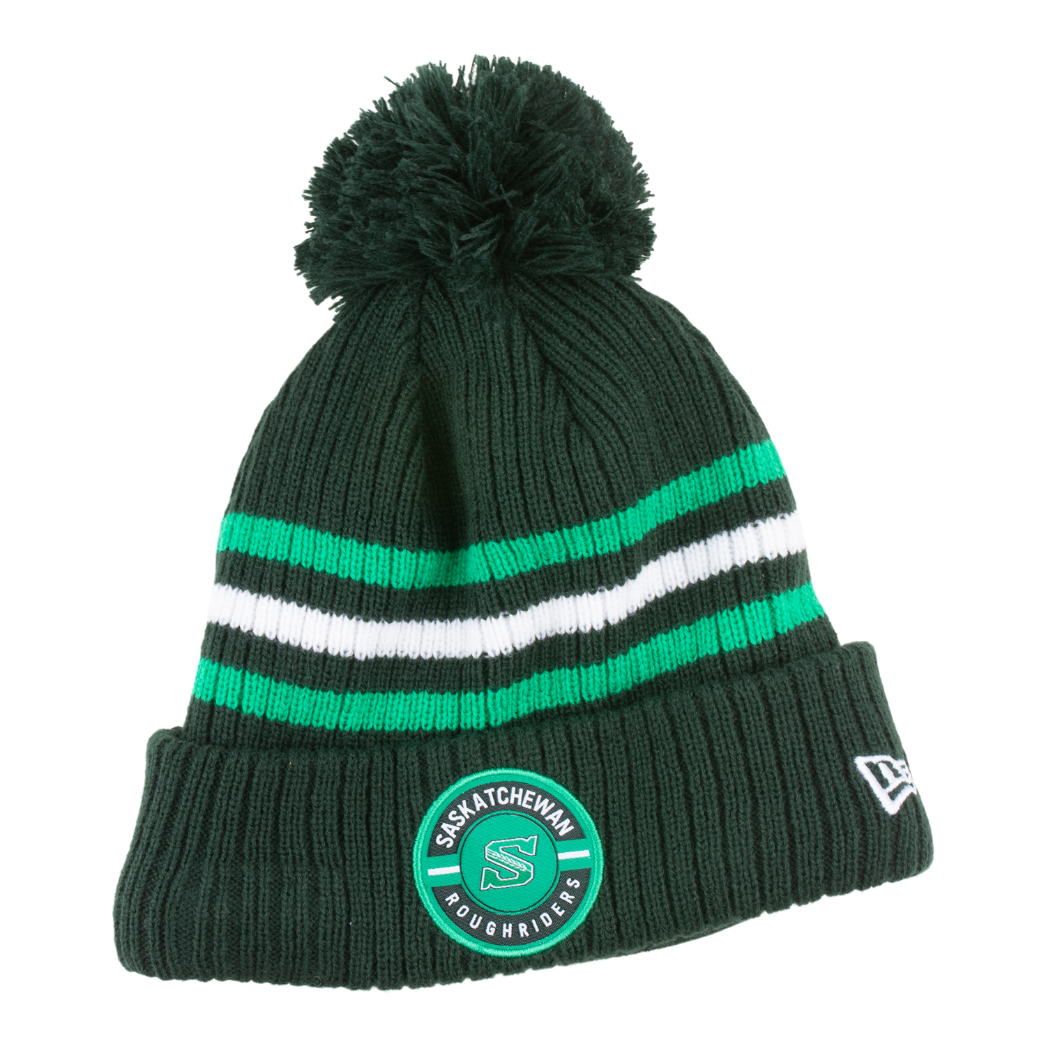 Sideline Obsidian Dart Cuff Pom Knit