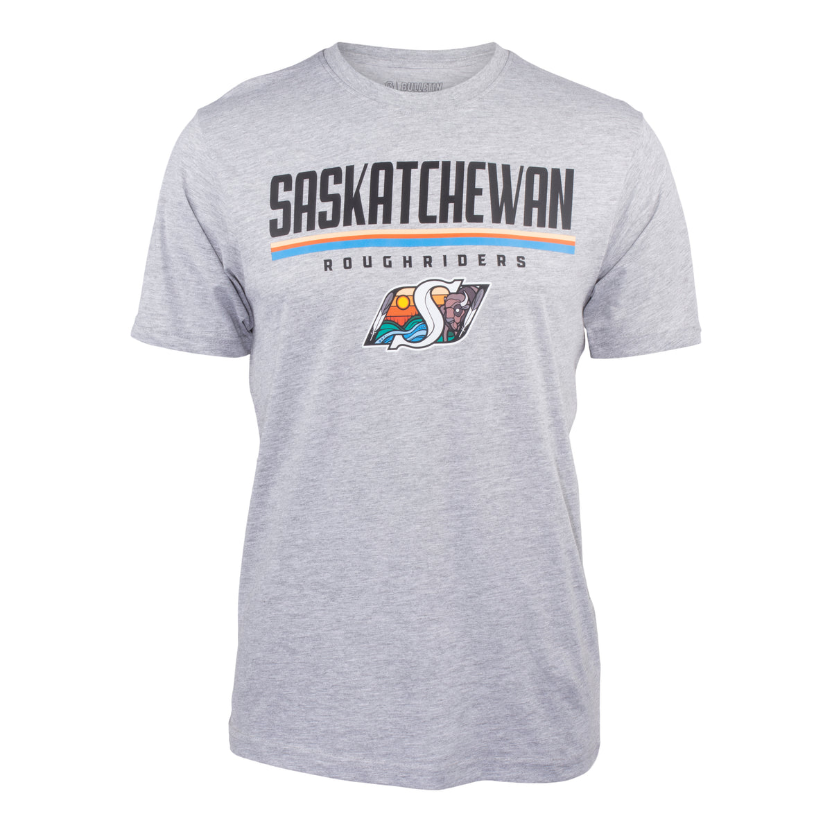 Full Colour Indigenous Logo Tee Grey