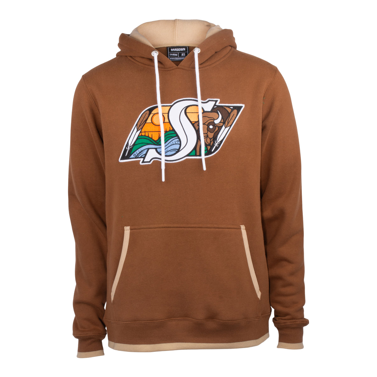 Full Colour Indigenous Logo Edge Hoodie