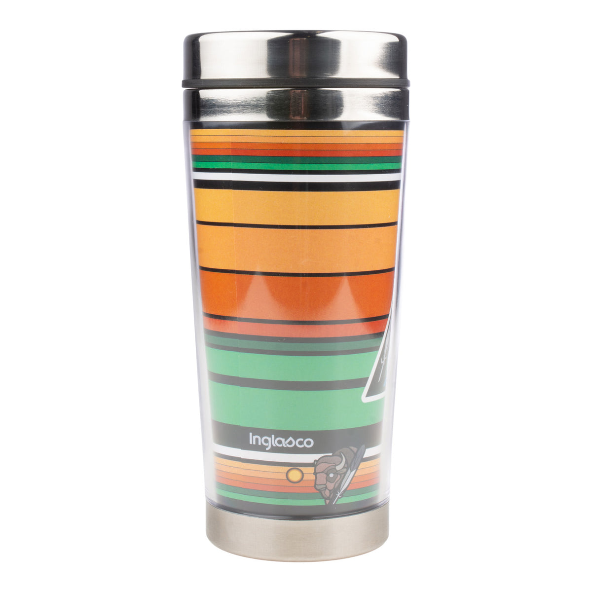 Full Colour Indigenous Logo 16oz Stainless Steel Tumbler