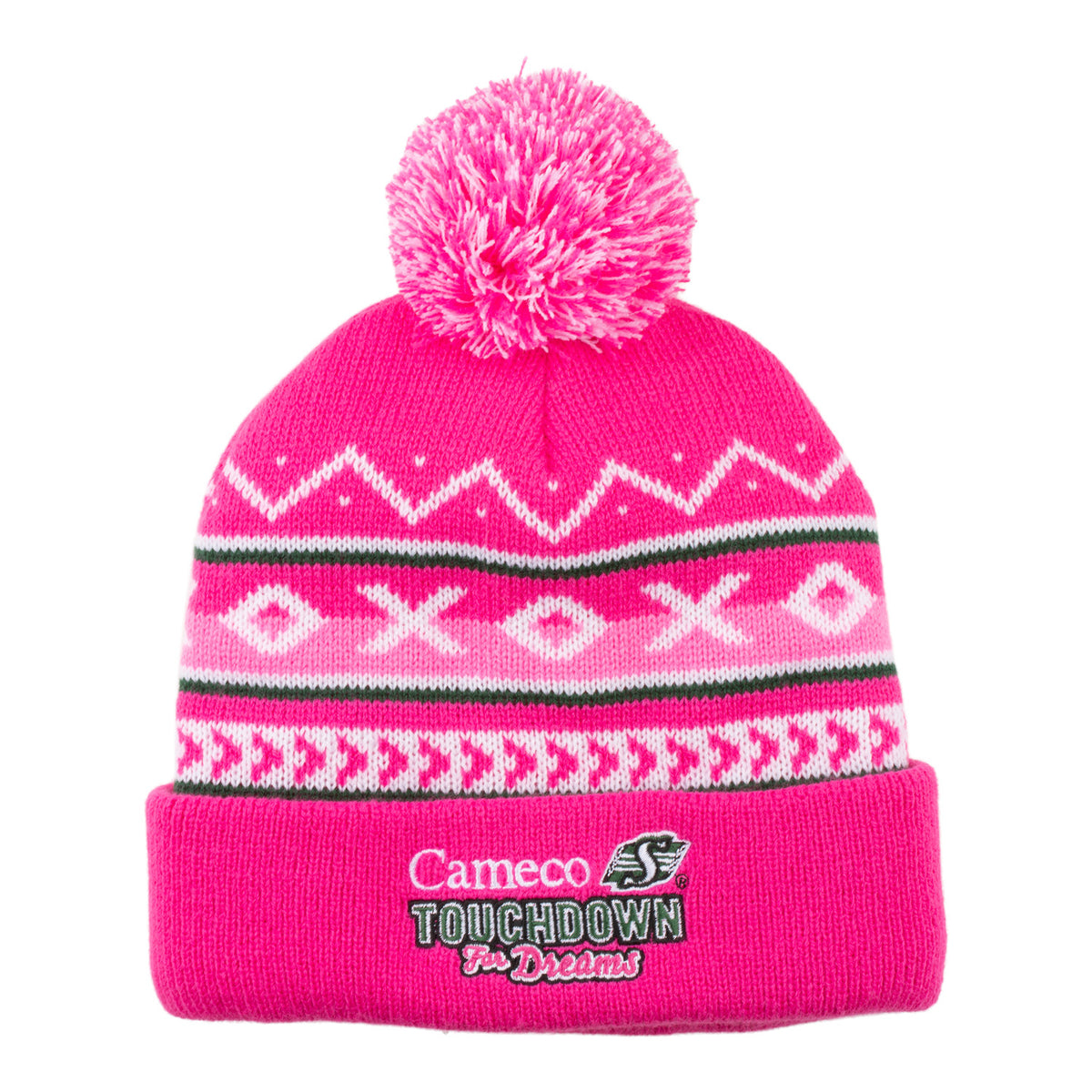 Cameco Riders Touchdown For Dreams Toque