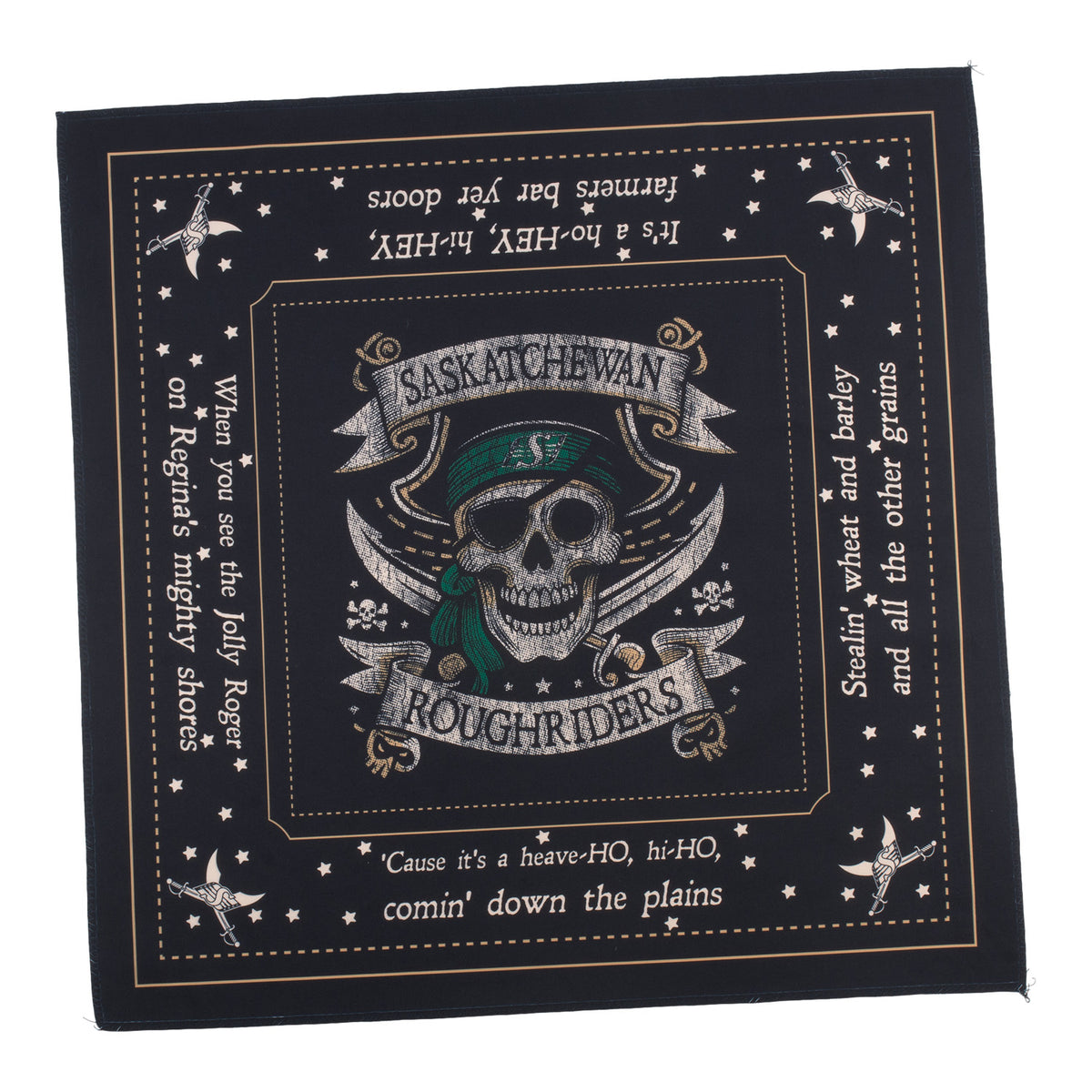 22" x 22" Pirate Bandana