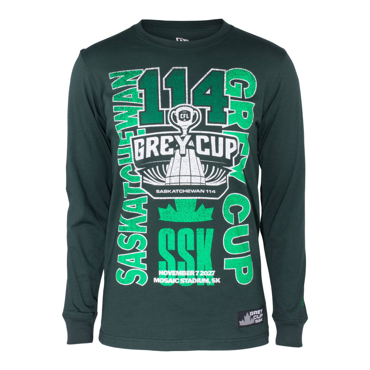 Grey Cup 114 Reavis Obsidian Long Sleeve