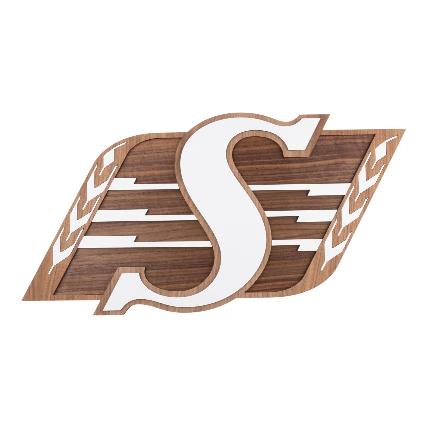 Walnut Shield Logo 18"