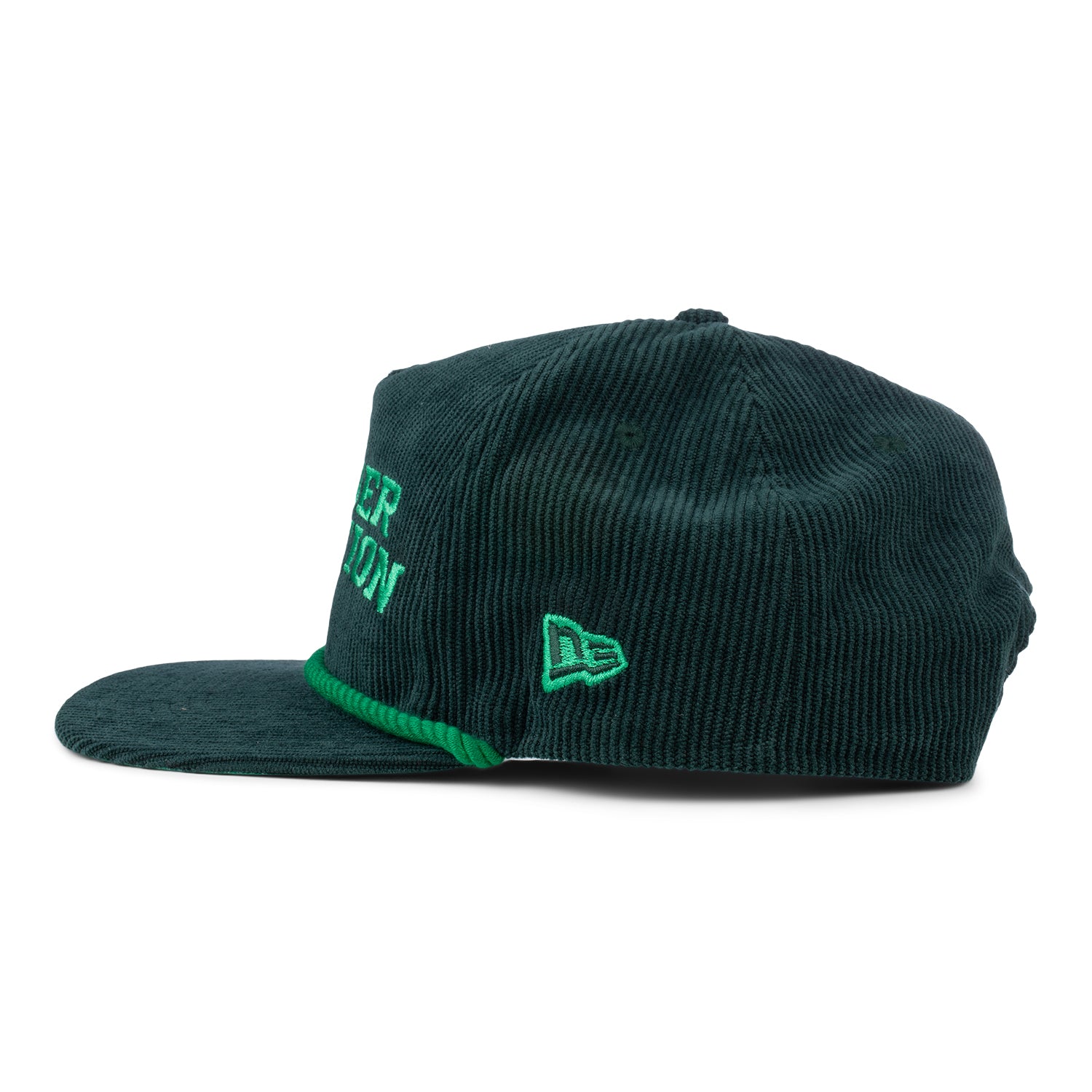 Obsidian Corduroy Golfer Cap