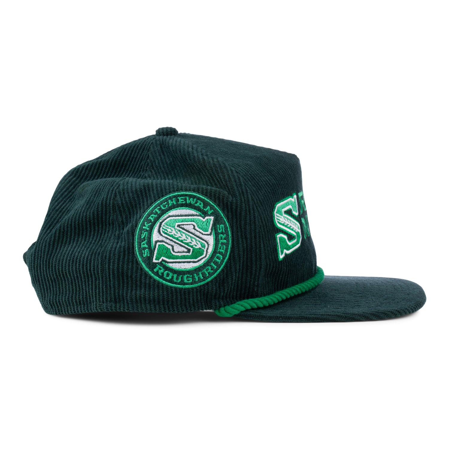 Obsidian Corduroy Golfer Cap