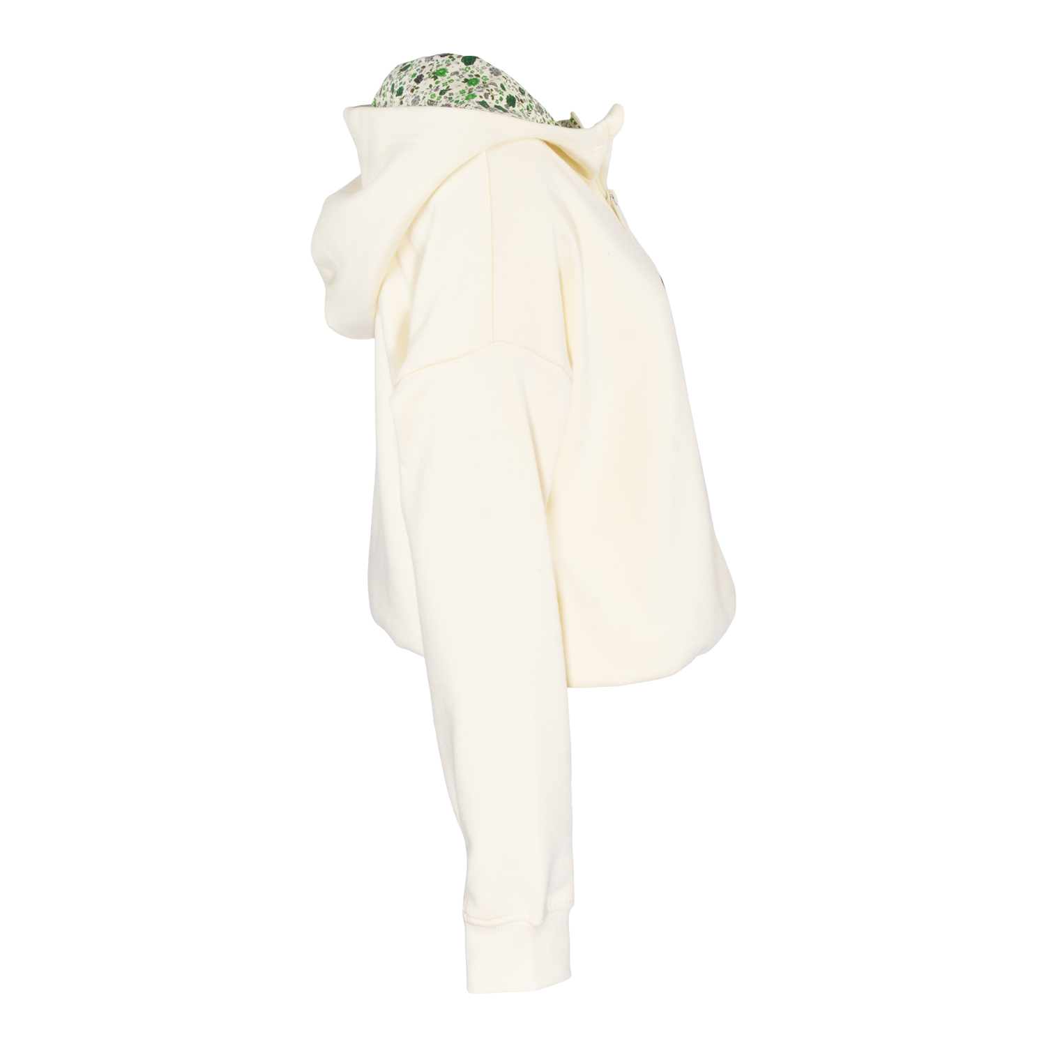 Women's Glam Game 1/4 Zip Cropped Hoodie